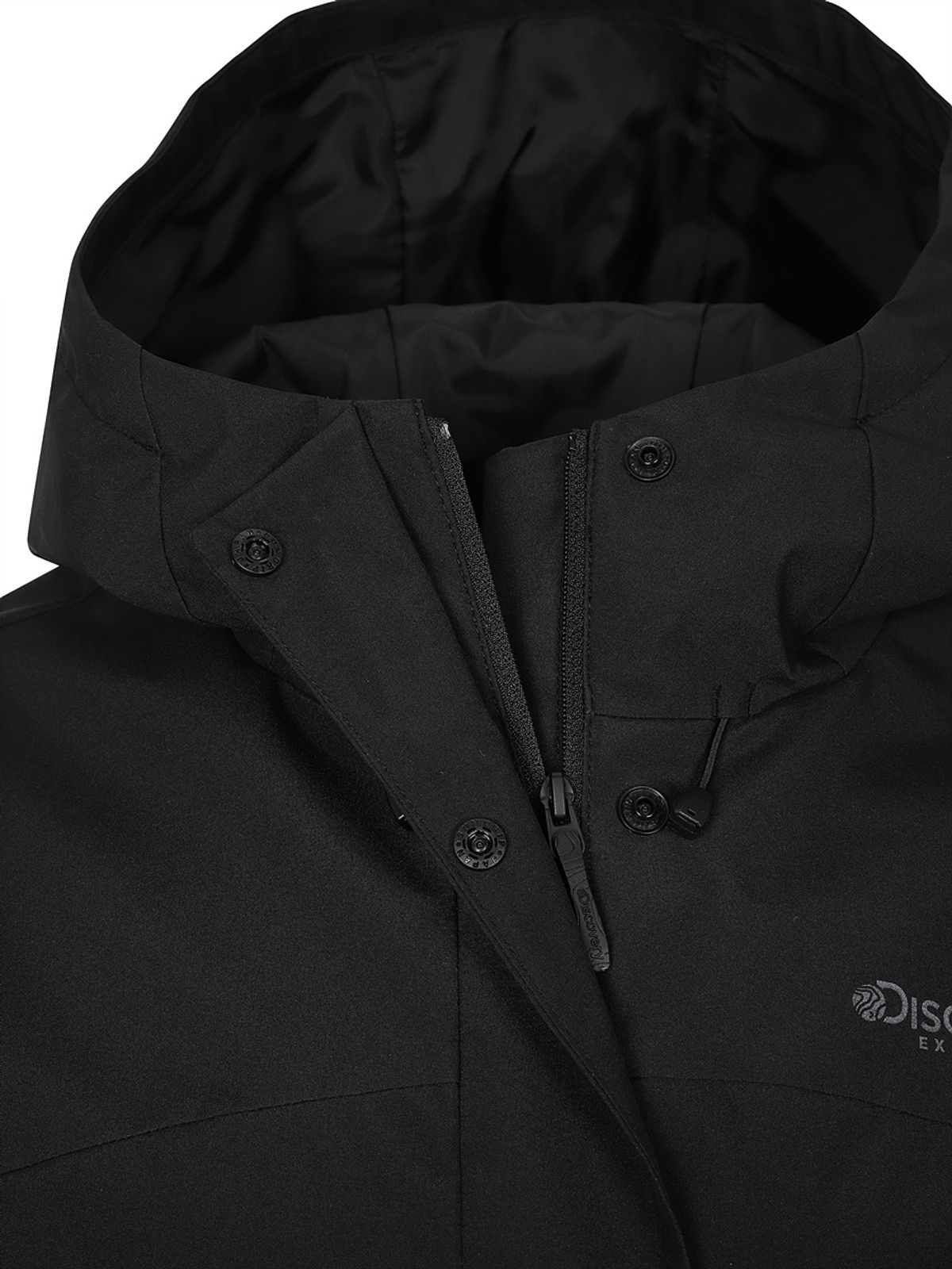 디스커버리 익스페디션(DISCOVERY EXPEDITION) 베르텍스 여성 크롭 자켓 (BLACK)