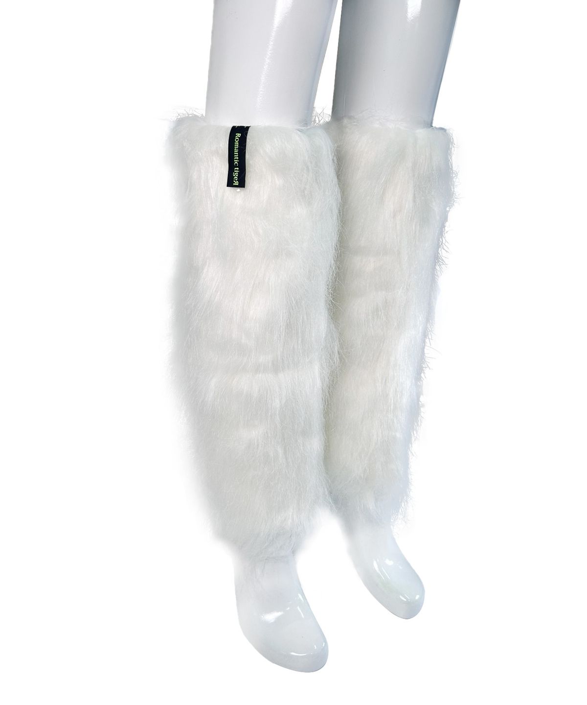 로맨틱타이거(ROMANTIC TIGER) basic fur leg  warmer(white)