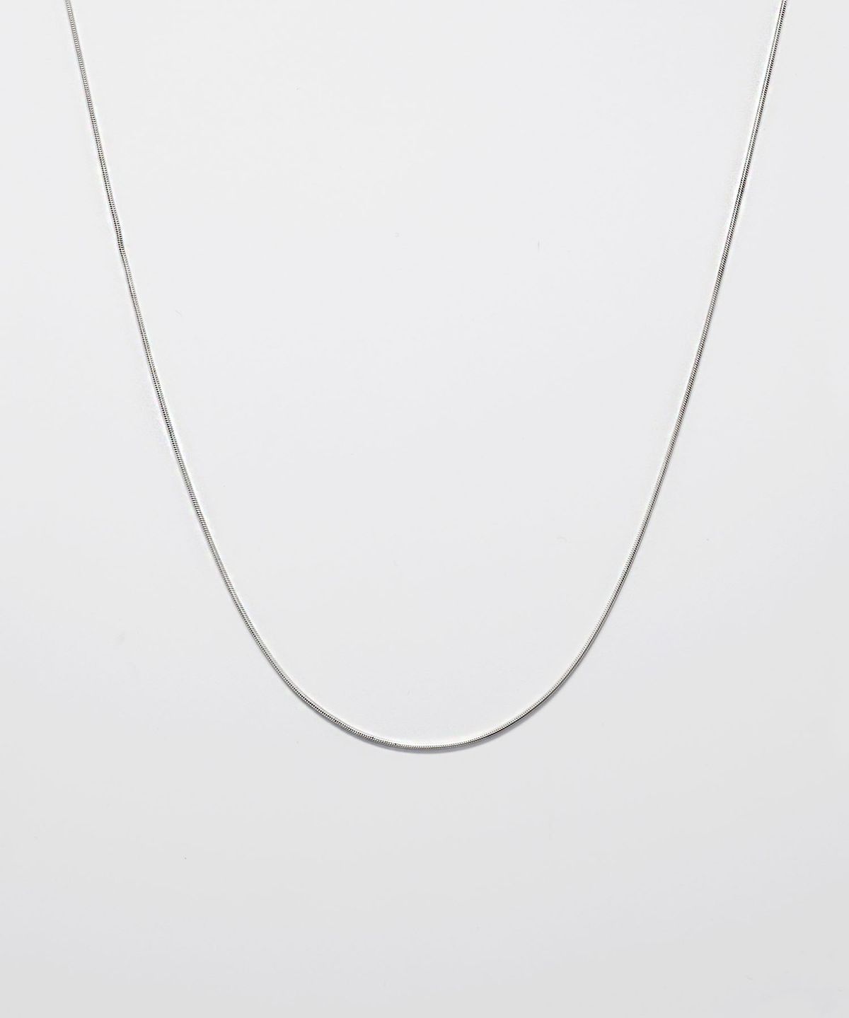 에이지47(AG47) N.è-N-20 Snake  Chain Necklace