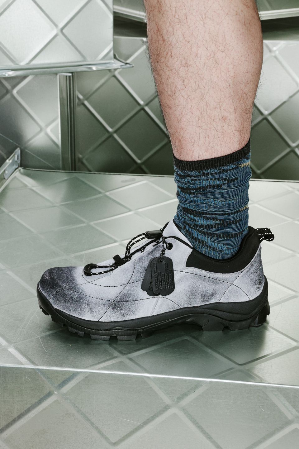 MUSINSA | YASE Forest Wax Washing Hiking Shoes White