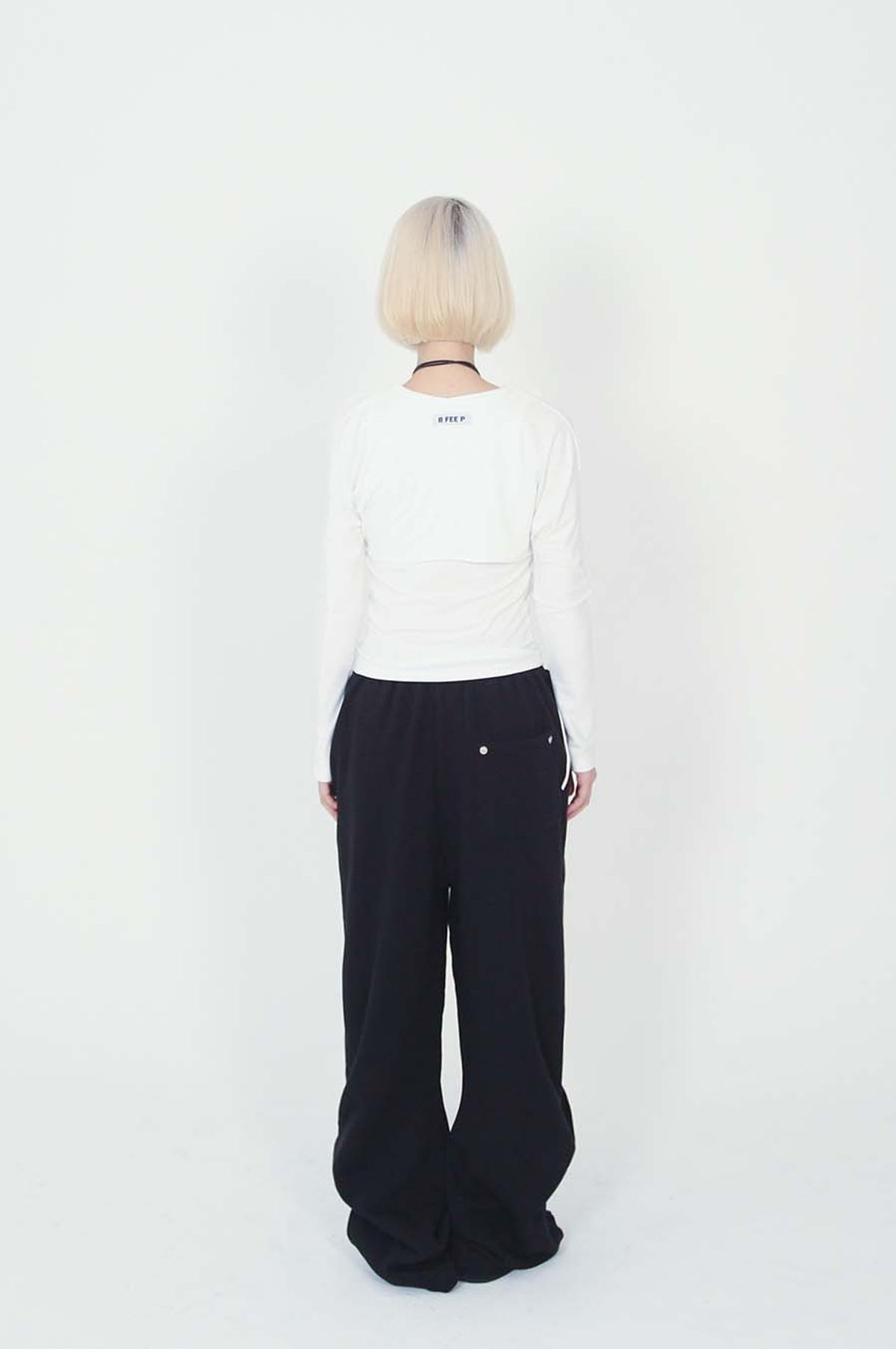 비피피(BFEEP) 2way string pants_ black (기모ver)