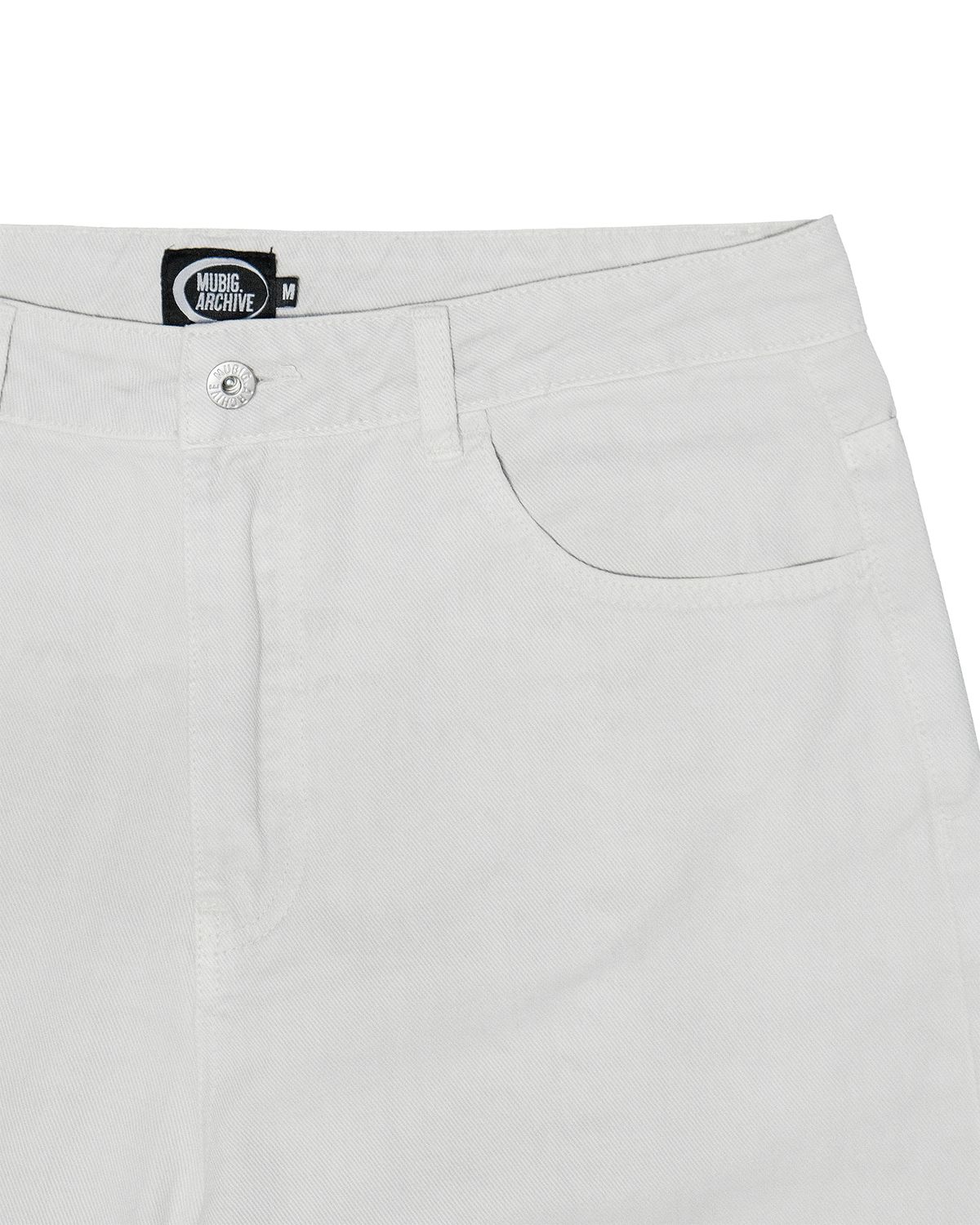 무비그아카이브(MUBIG.ARCHIVE) MA Jeans(클라우드 화이트)