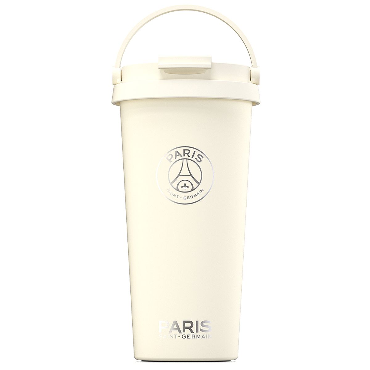 파리 생제르맹(PSG) PSG 스페셜 에디션 원터치 클립 텀블러 550ml - 아이보리