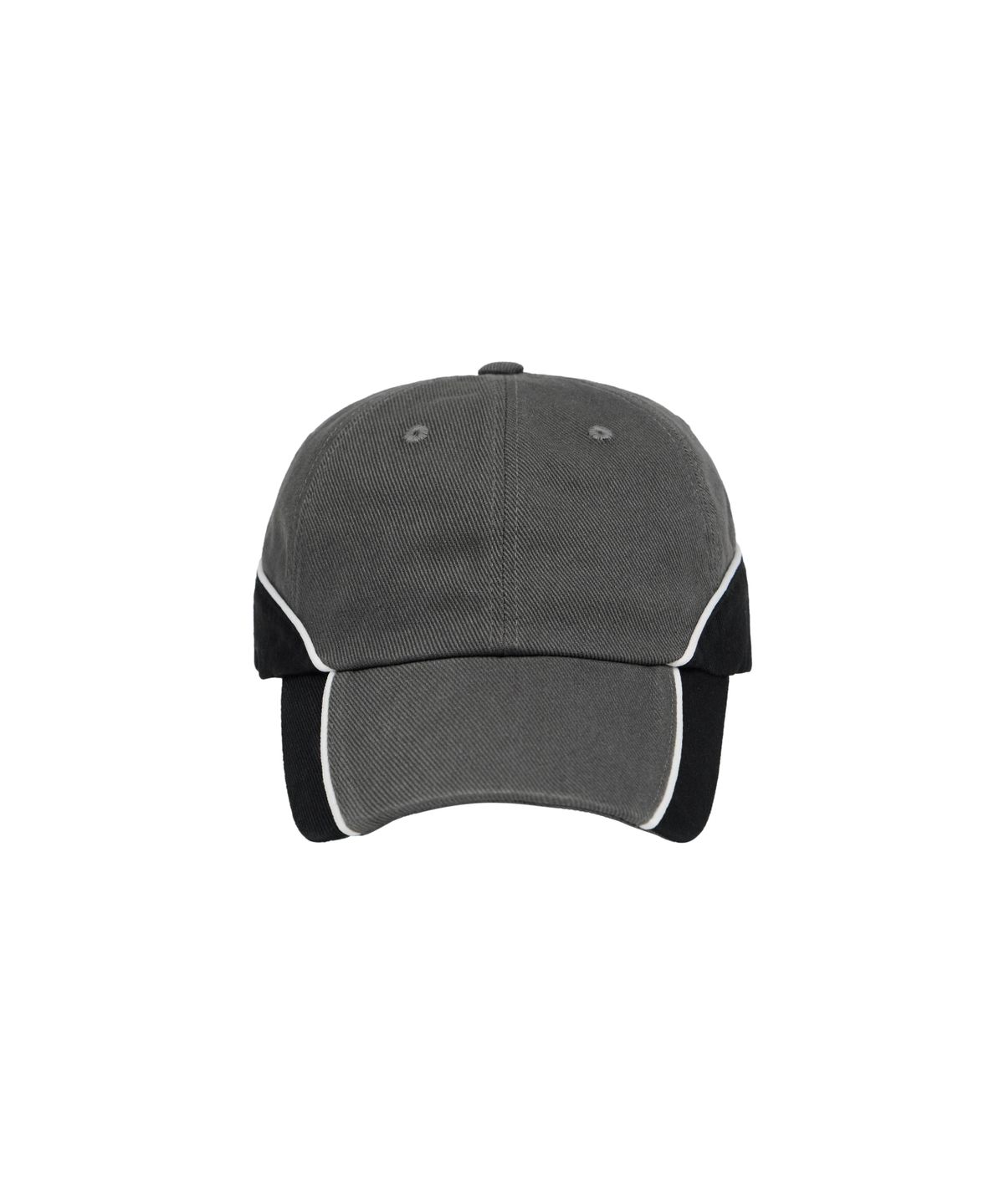 록히드마틴(LOCKHEED MARTIN) LM BLOCKING REFLECTIVE PIPING COTTON BALL CAP (CHARCOAL)