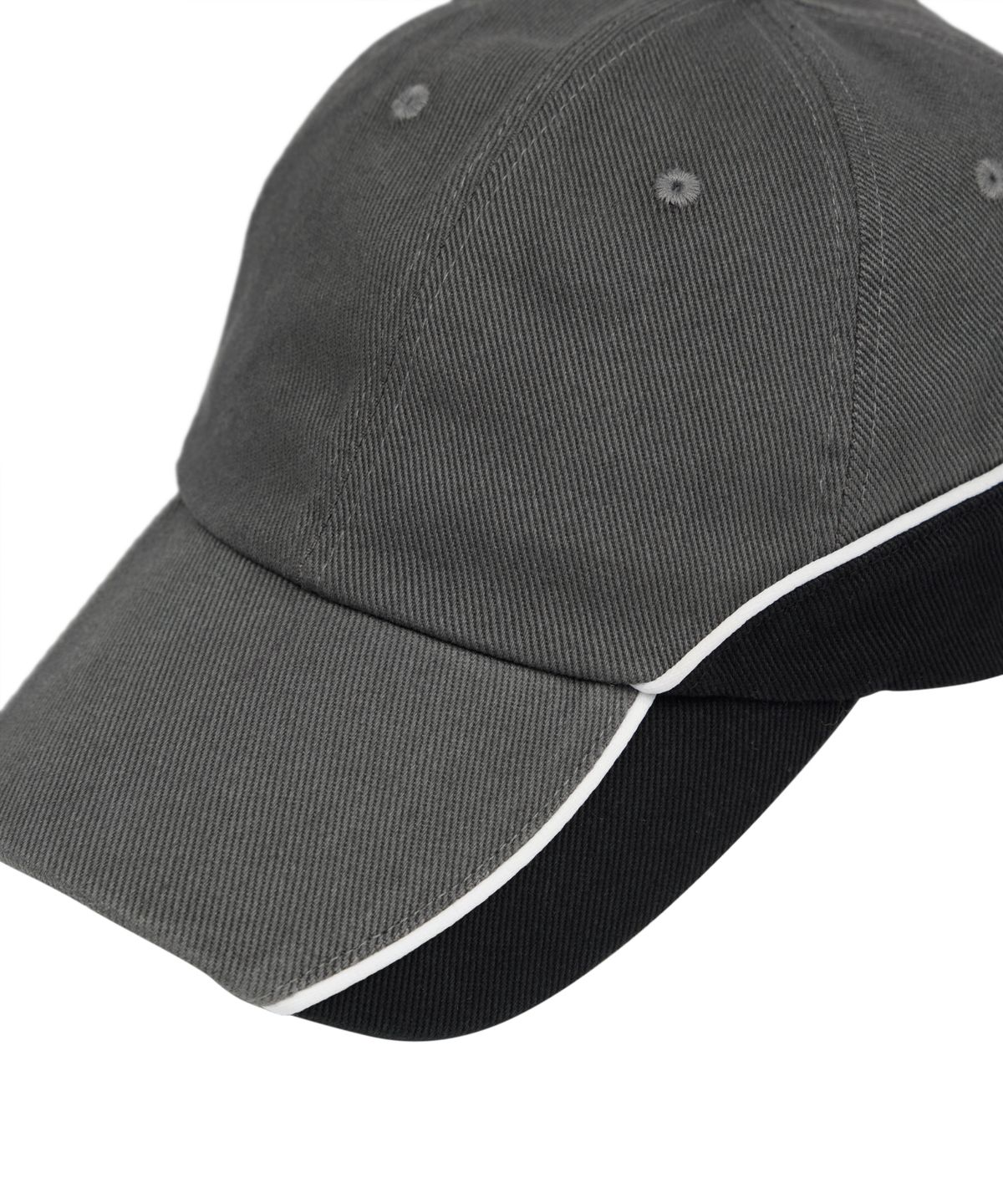 록히드마틴(LOCKHEED MARTIN) LM BLOCKING REFLECTIVE PIPING COTTON BALL CAP (CHARCOAL)