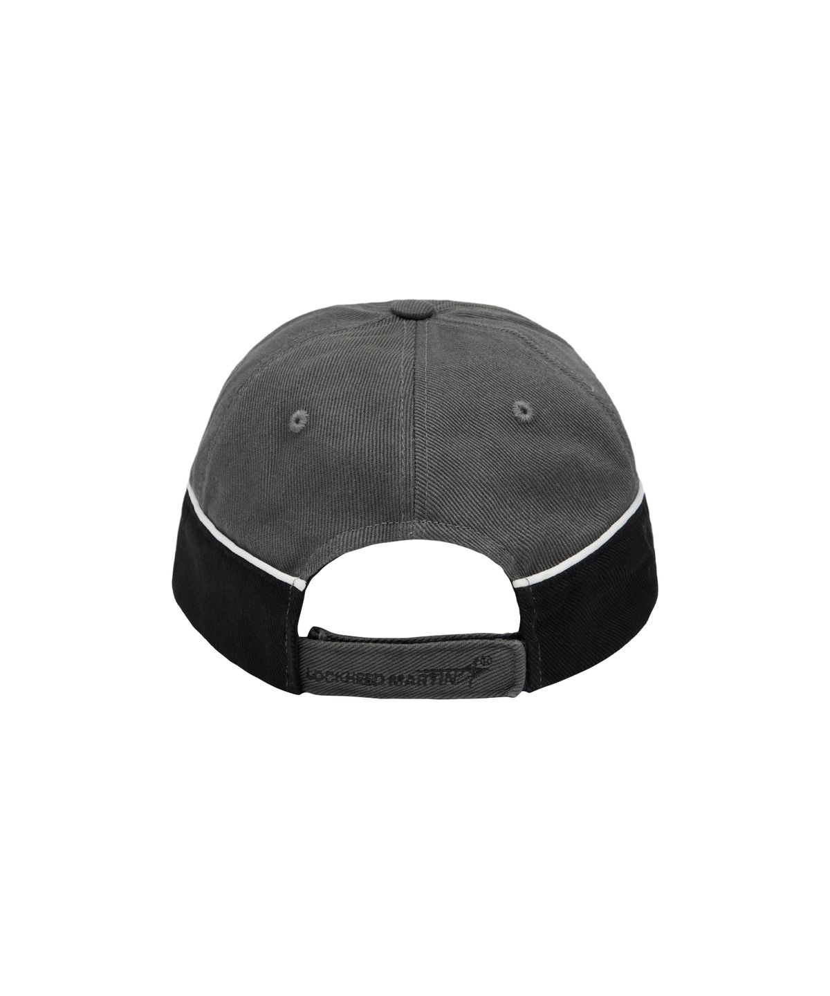록히드마틴(LOCKHEED MARTIN) LM BLOCKING REFLECTIVE PIPING COTTON BALL CAP (CHARCOAL)