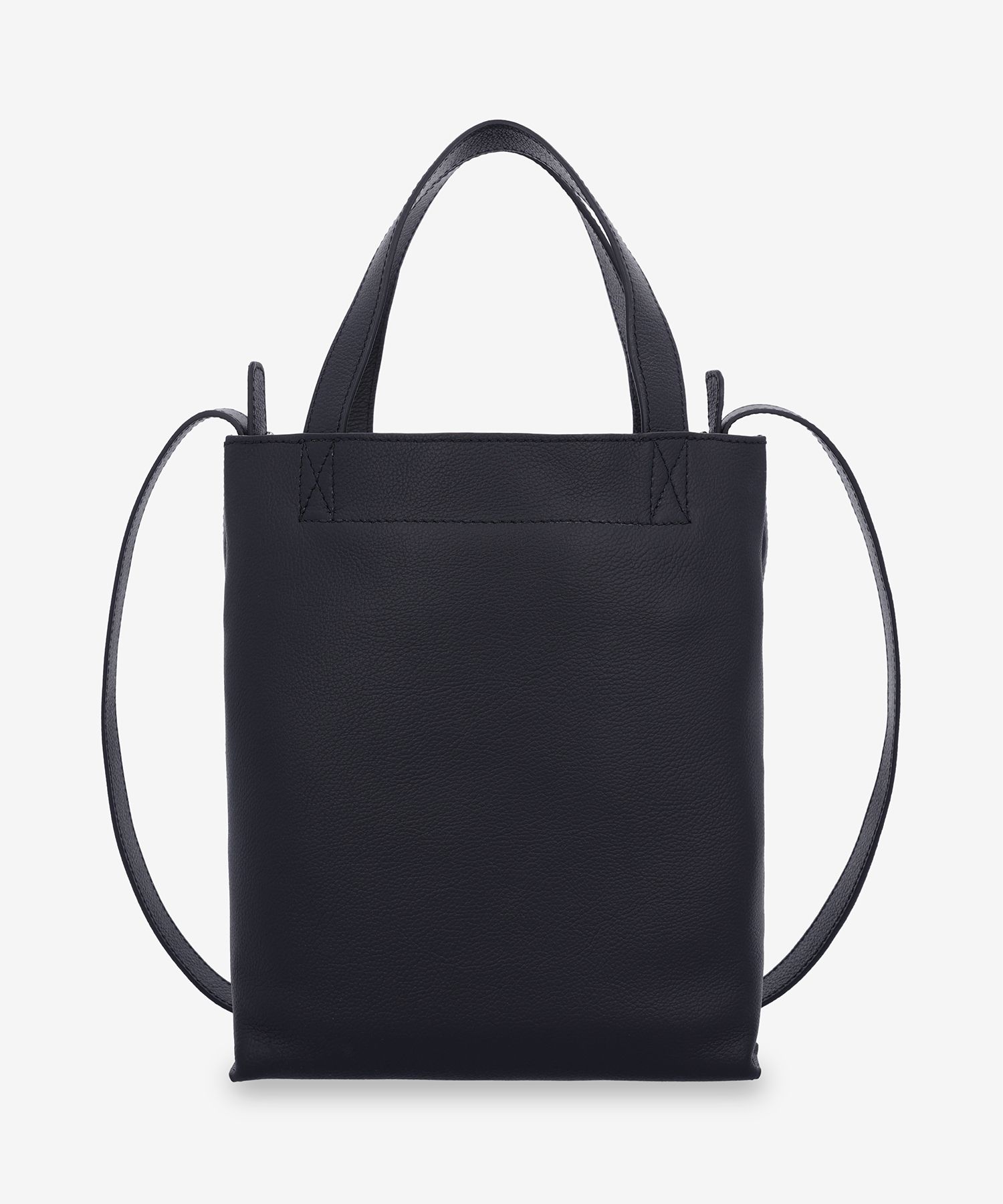 トートバッグ APC Small Maiko Cabas Tote Bag Black PXBOKM61667LZZ PXBOKM61 Maiko Small shopping bag - Grained leather | A.P.C. Accessories
