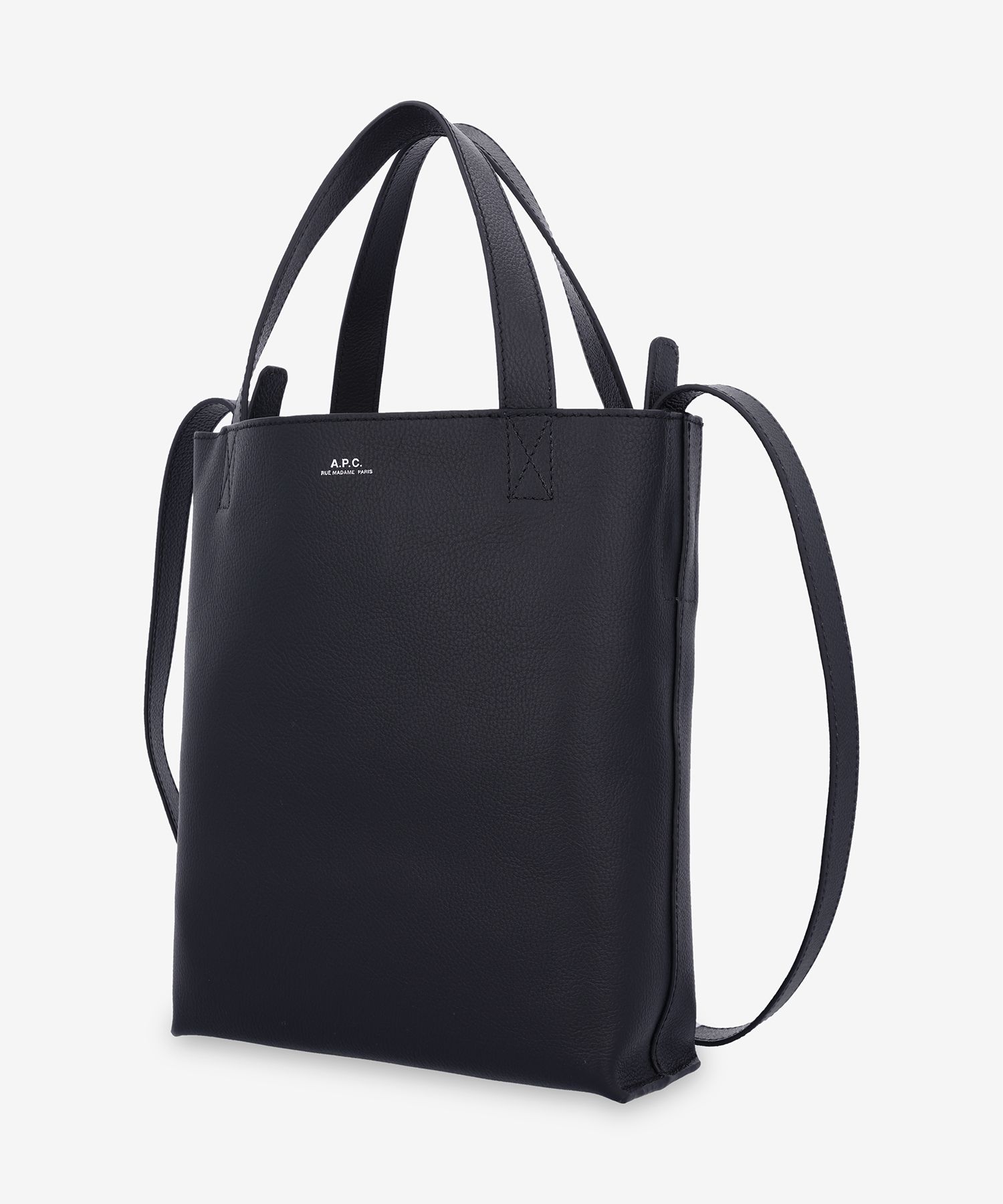 トートバッグ APC Small Maiko Cabas Tote Bag Black PXBOKM61667LZZ PXBOKM61 MUSINSA公式 | A.P.C. Small Myko Cabas Tote Bag - Black