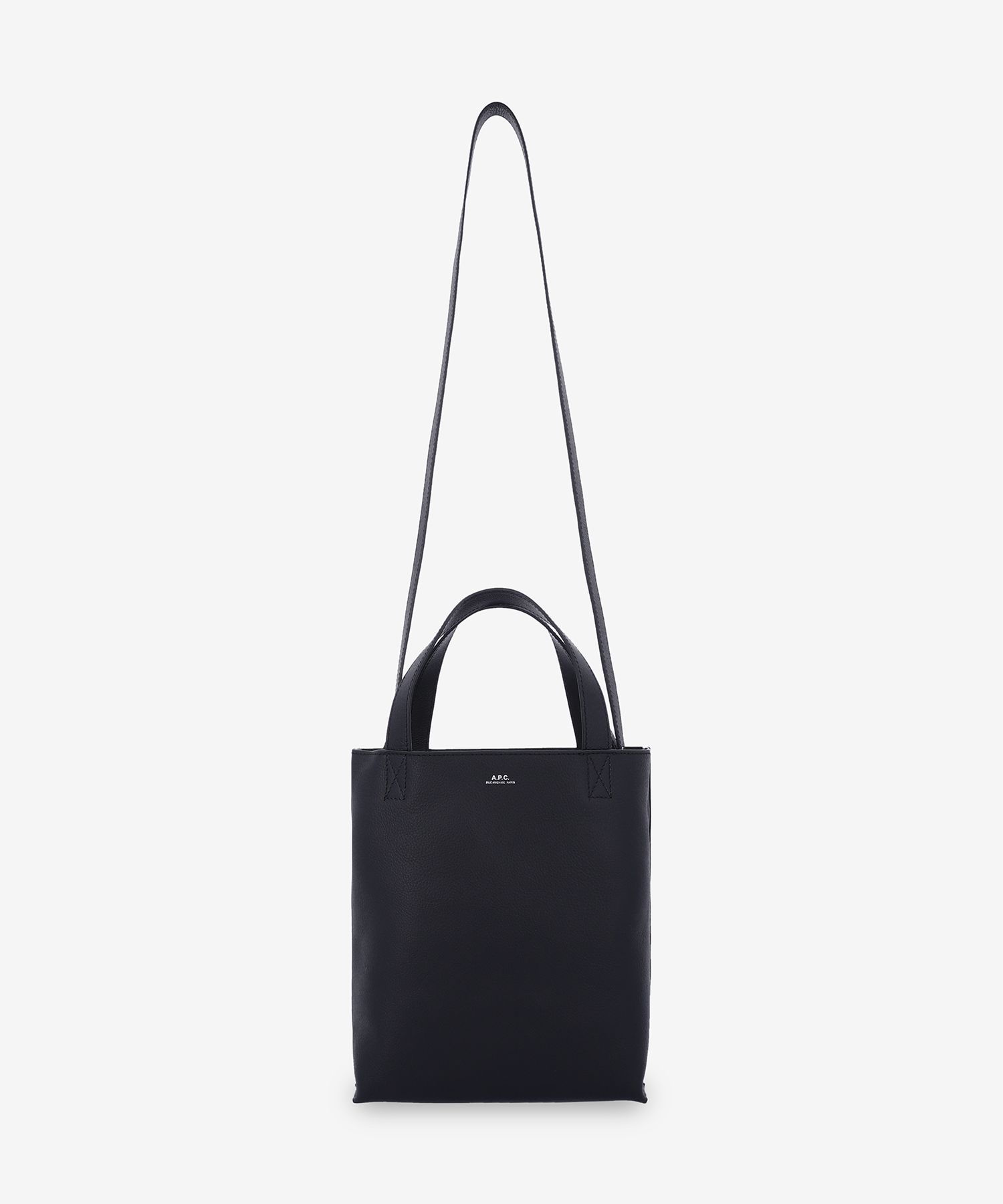 ☆A.P.C.☆ Small Myko Cabas Tote Bag Black PXBOKM61667LZZ PX MUSINSA | A.P.C. Small Myko Cabas Tote Bag - Black