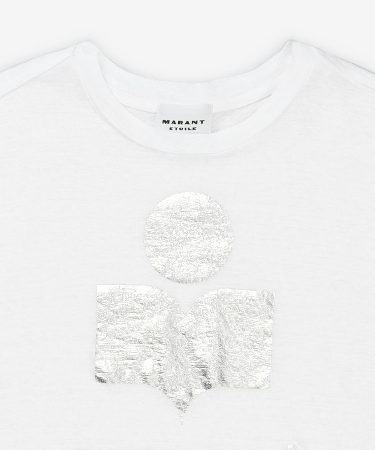 이자벨마랑(ISABEL MARANT) 즈웰 반소매 티셔츠 - 화이트 / TS0001FBA1N10E20WH