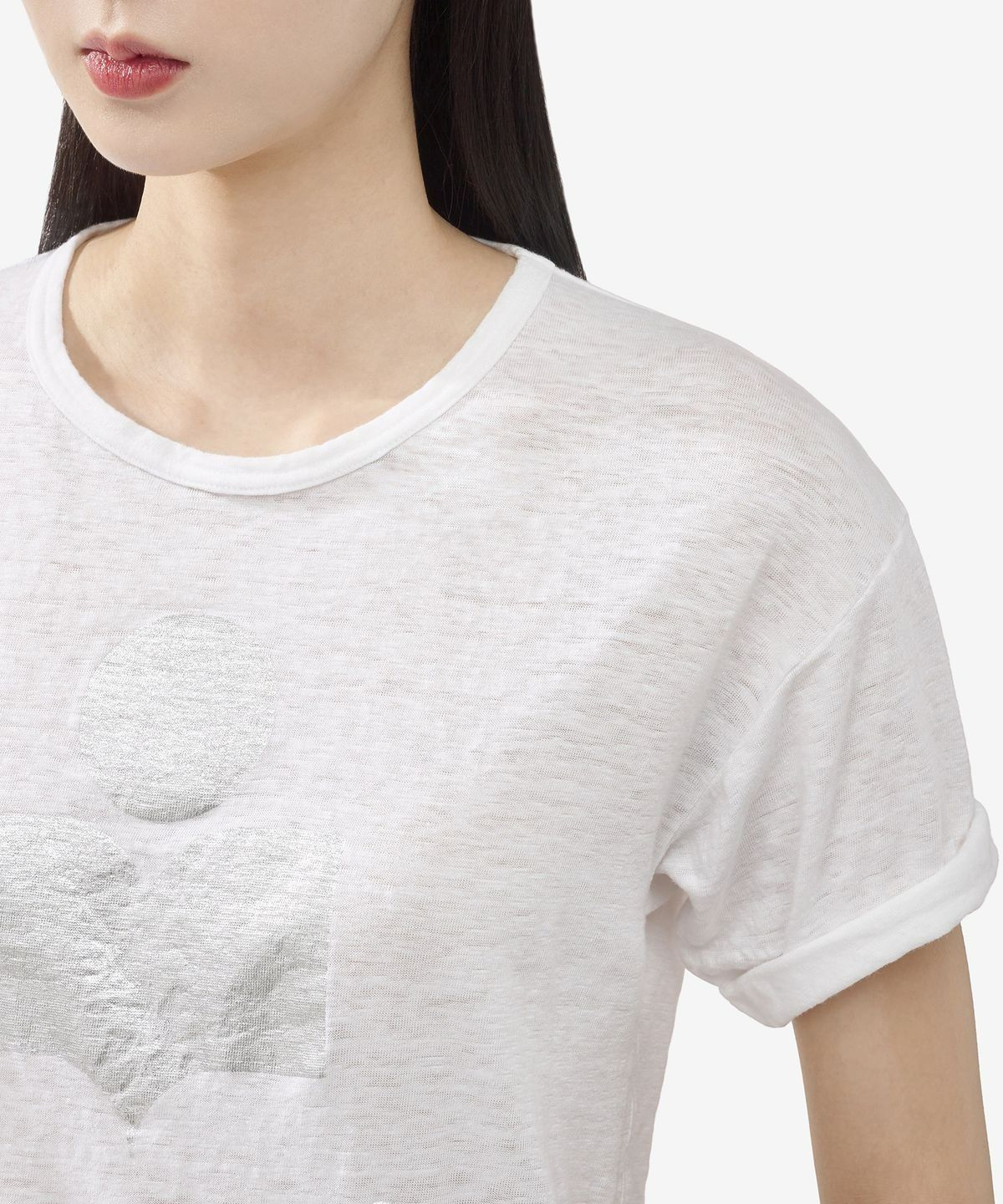 이자벨마랑(ISABEL MARANT) 콜디 로고 반소매 티셔츠 - 화이트 / TS0004FAA1N10E20WH