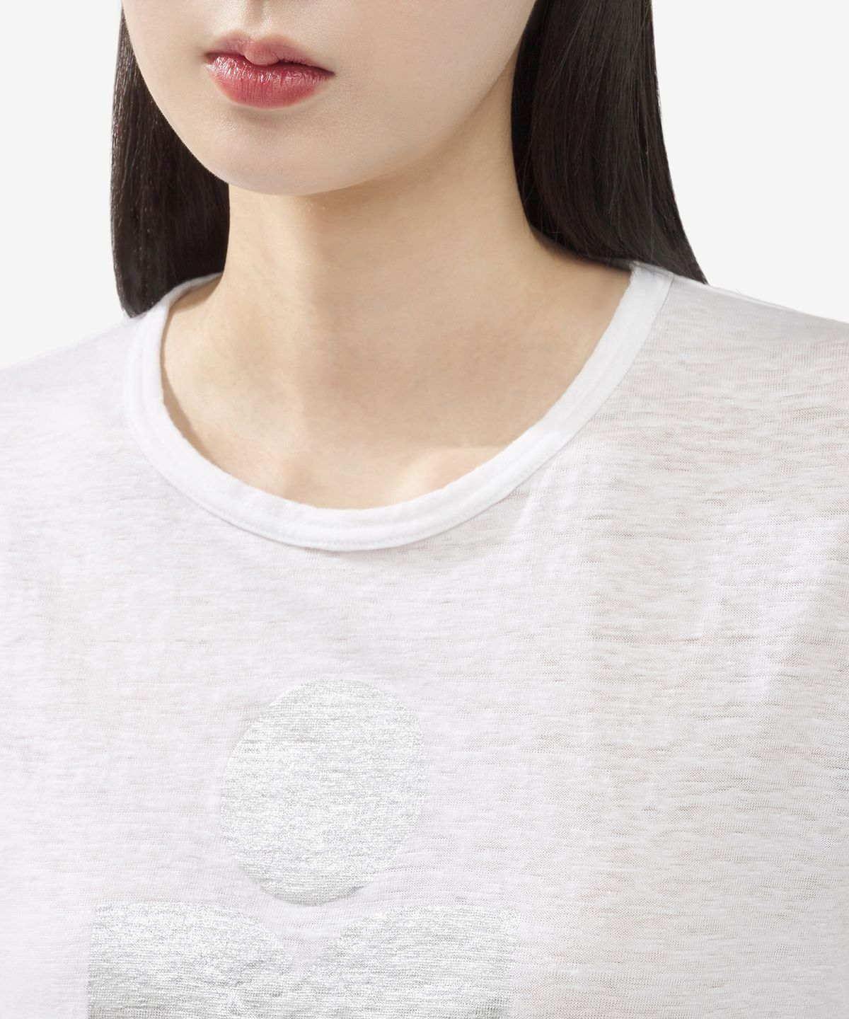 이자벨마랑(ISABEL MARANT) 콜디 로고 반소매 티셔츠 - 화이트 / TS0004FAA1N10E20WH