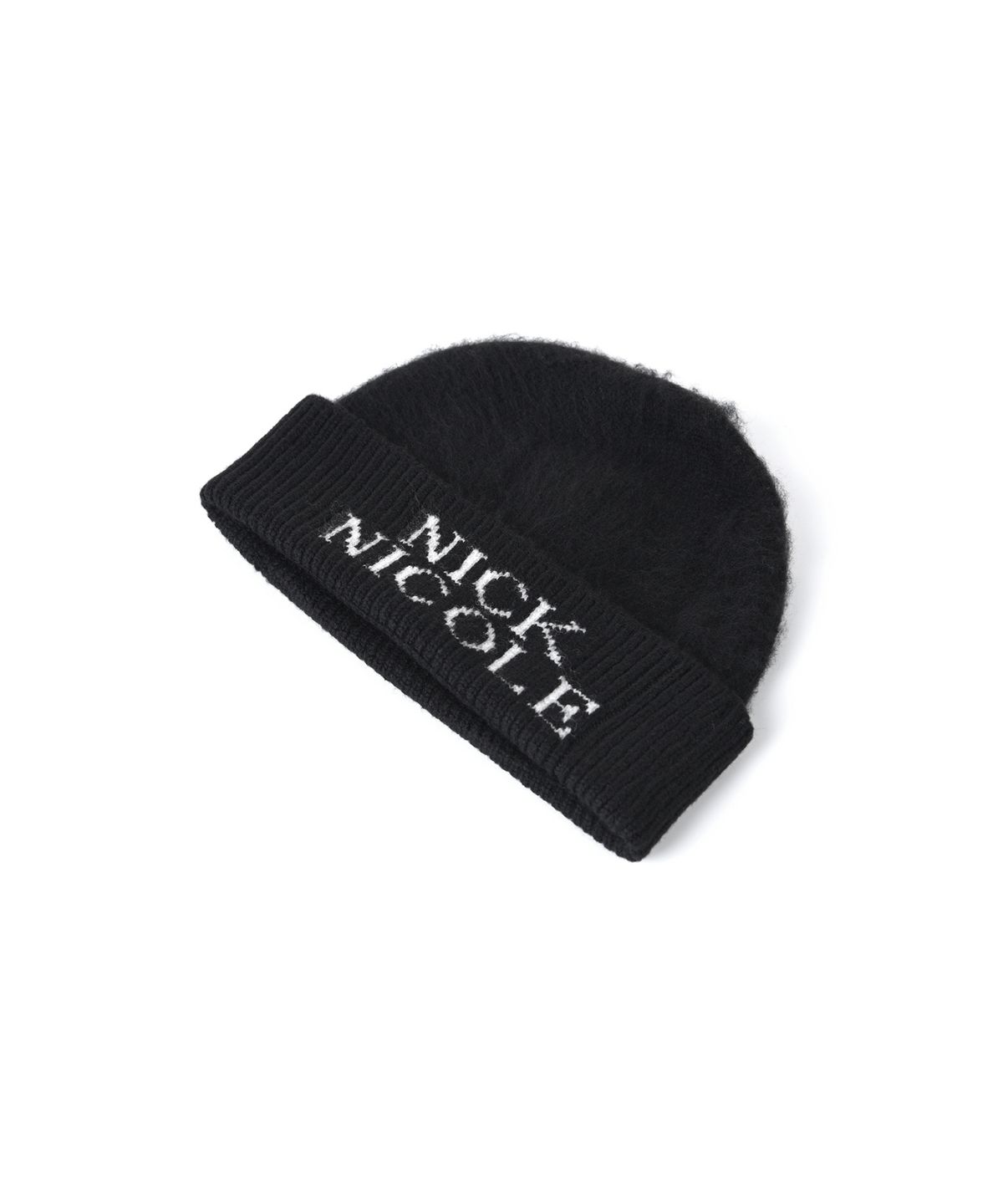 닉앤니콜(NICK&NICOLE) NICOLE MIXED JAQUARD BEANIE_BLACK