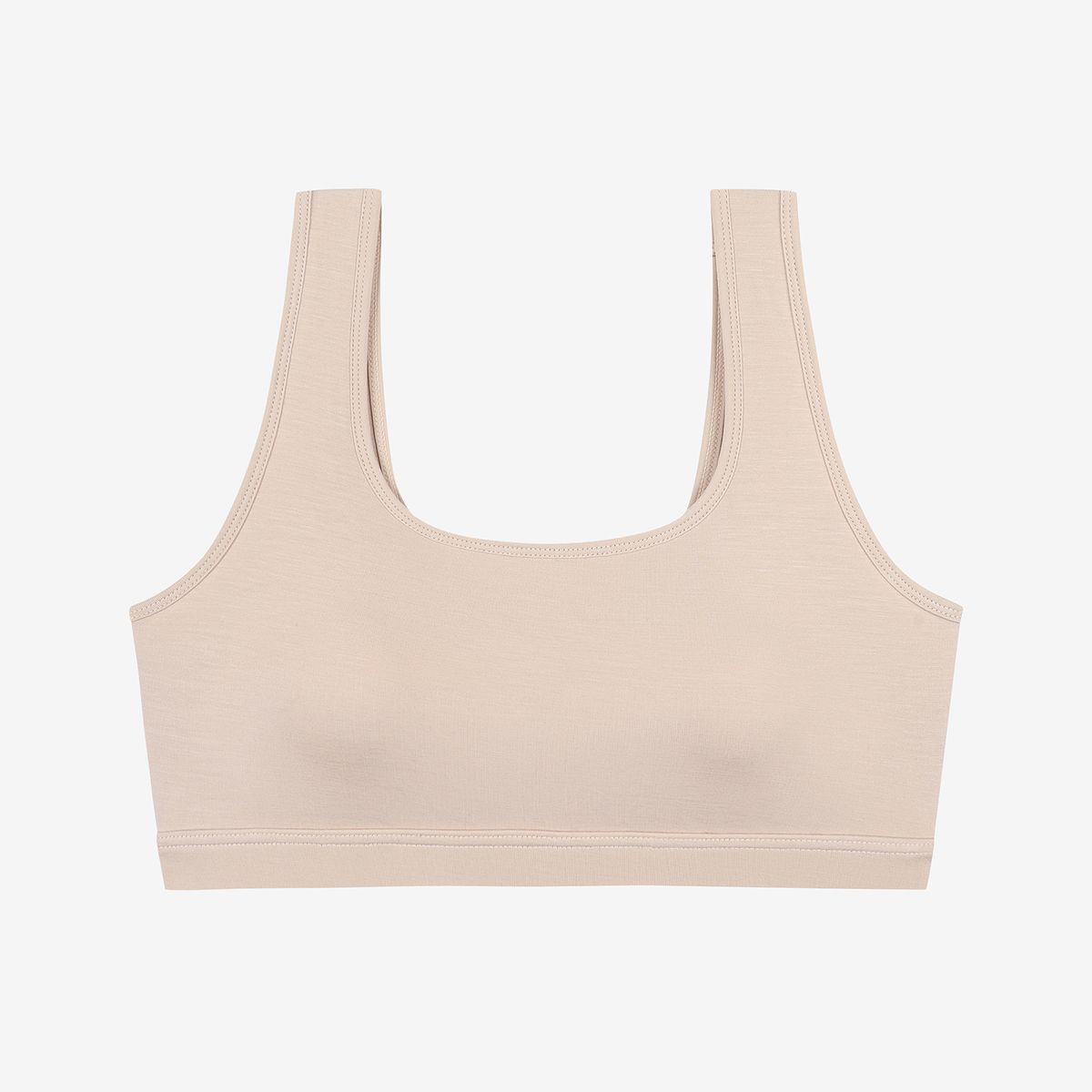 휠라언더웨어(FILA UNDERWEAR) 소프트 텐셀 데일리 스퀘어넥 브라렛(FI4ITG1108FLBE)