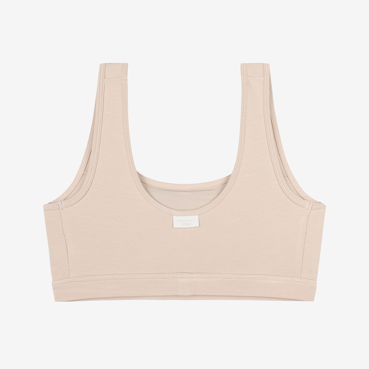 휠라언더웨어(FILA UNDERWEAR) 소프트 텐셀 데일리 스퀘어넥 브라렛(FI4ITG1108FLBE)
