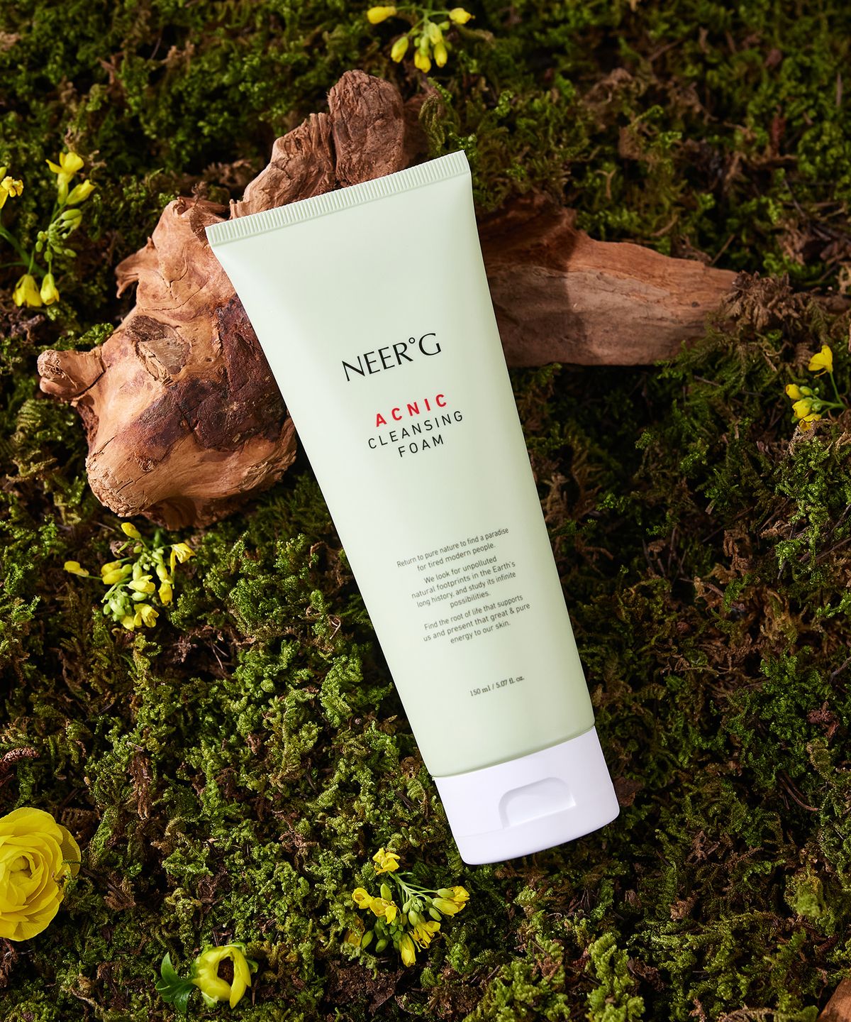 니얼지(NEERG) [유수분조절/피지제거] 아크닉 피부 완화 기능성  클렌징 폼  150ml