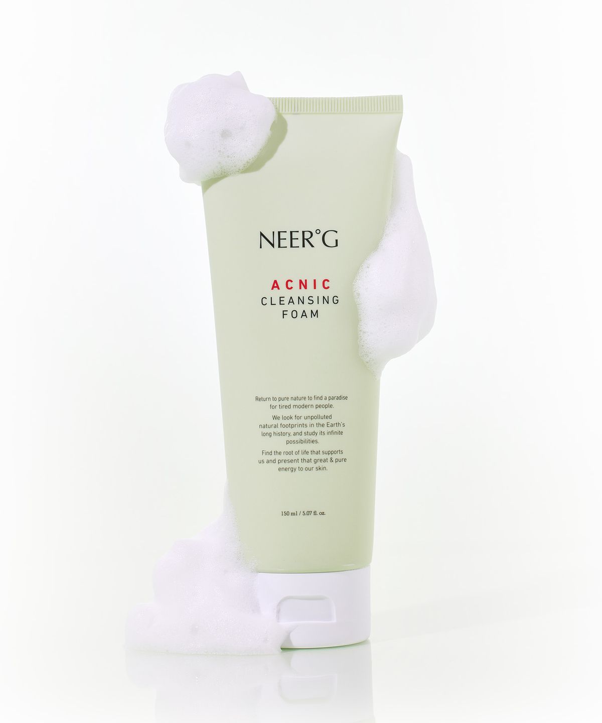 니얼지(NEERG) [유수분조절/피지제거] 아크닉 피부 완화 기능성  클렌징 폼  150ml