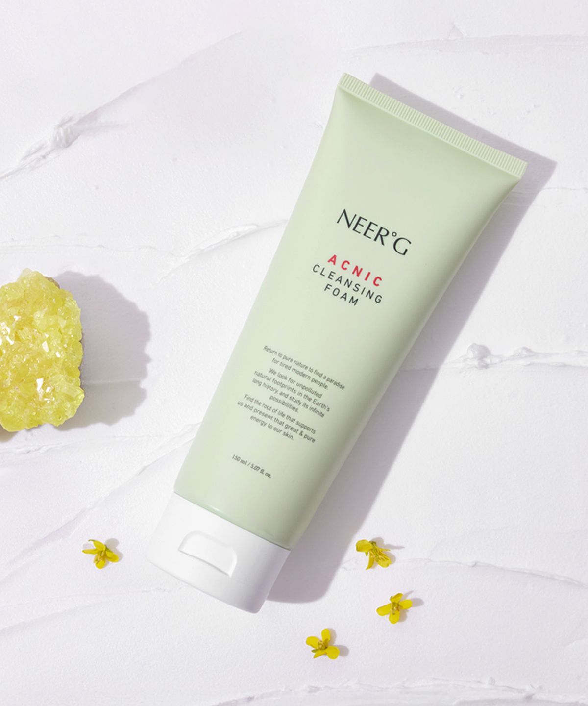 니얼지(NEERG) [유수분조절/피지제거] 아크닉 피부 완화 기능성  클렌징 폼  150ml