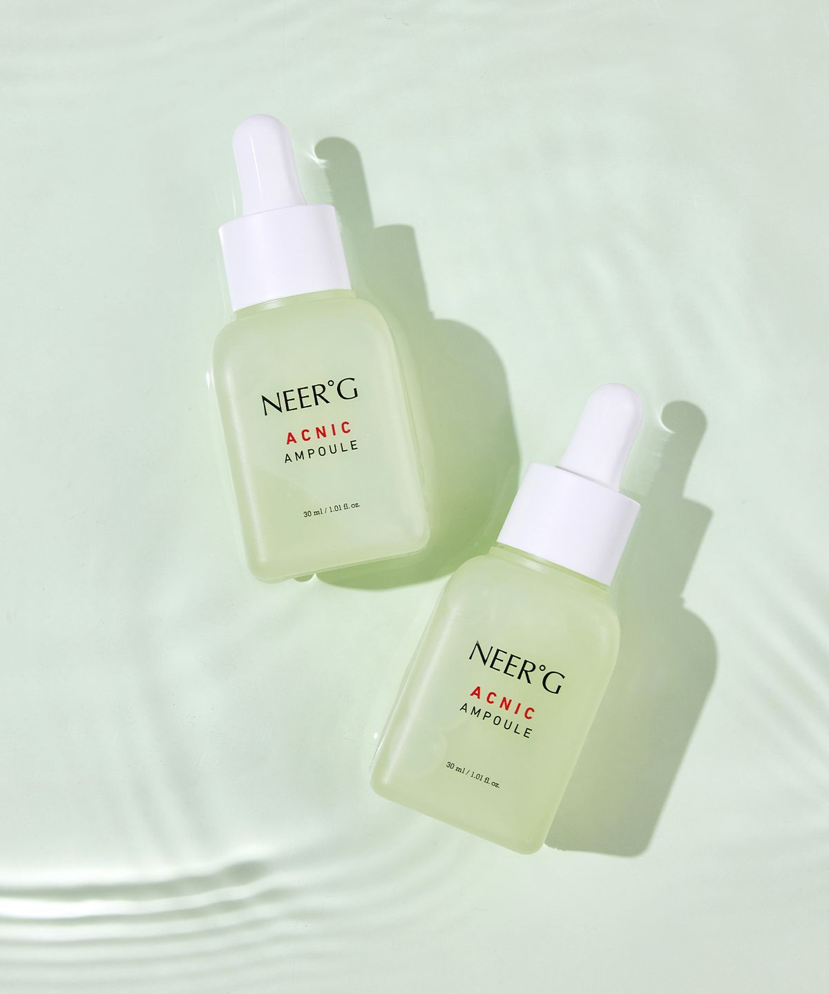 니얼지(NEERG) [피부진정/피지조절] 아크닉 보습 유수분 밸런스 고밀도  앰플 30ml