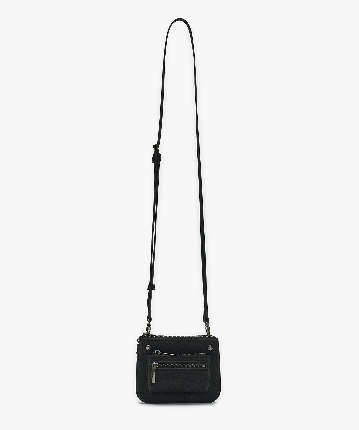 MUSINSA公式 | SUNBURN PROJECT Rivet Two-way Mini Bag, BLACK