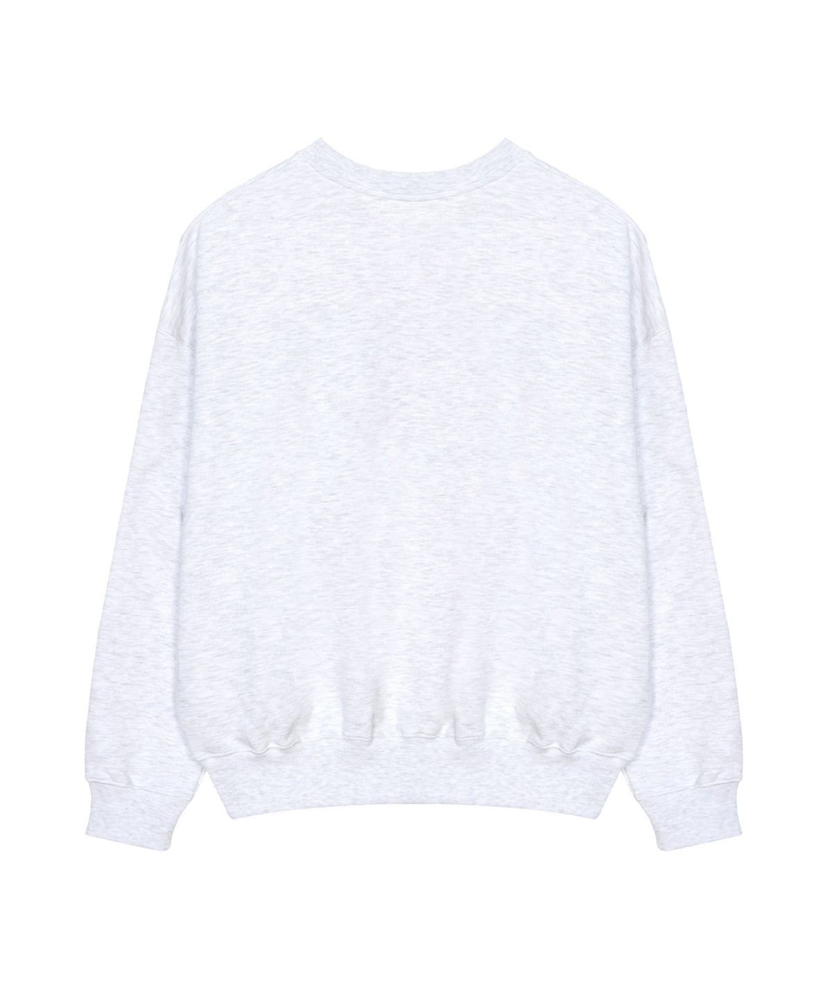 닉앤니콜(NICK&NICOLE) NICOLE ROSE PRINTING SWEATSHIRT_MELANGE PINK
