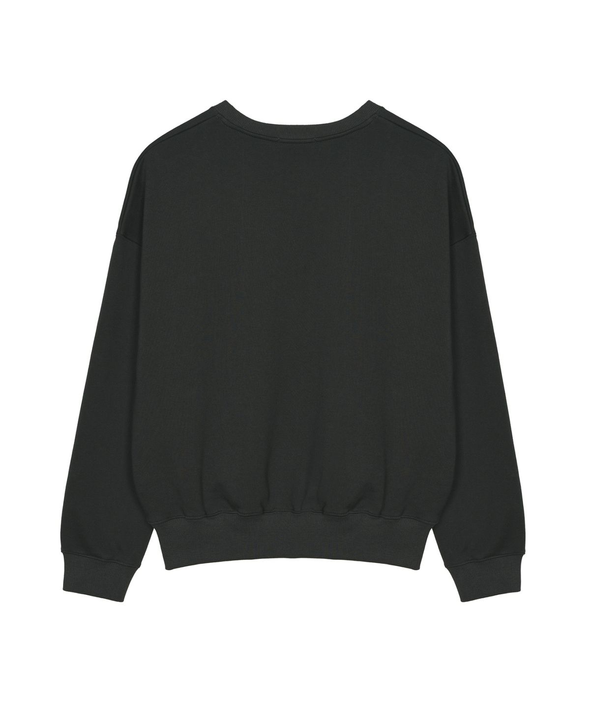 닉앤니콜(NICK&NICOLE) NICOLE ROSE PRINTING SWEATSHIRT_CHARCOAL