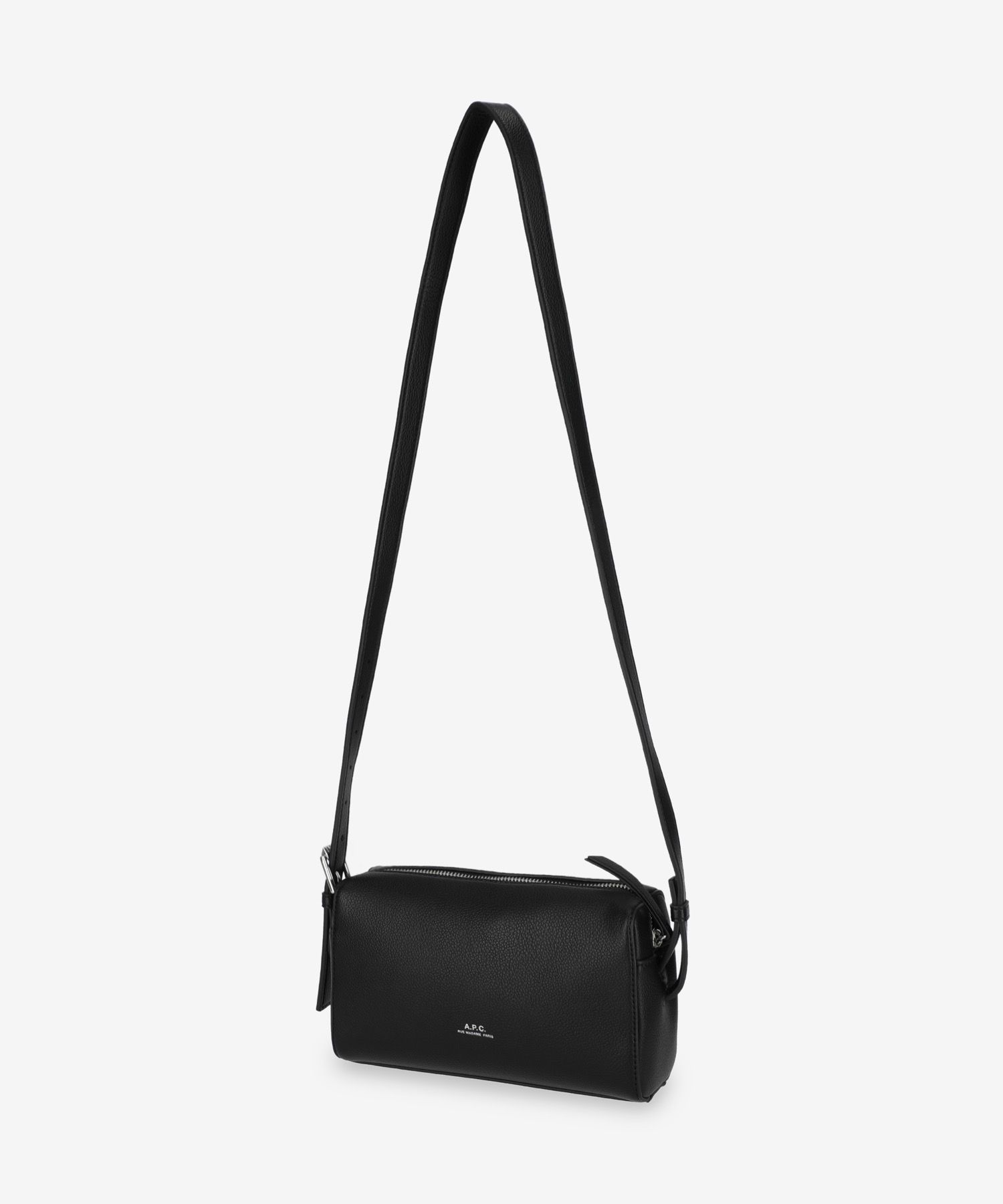 ★A.P.C.★ Nino Camera Crossbody Black PUABOH61821LZZ PUABOH Nino camera bag | Camera bag in recycled leather-like