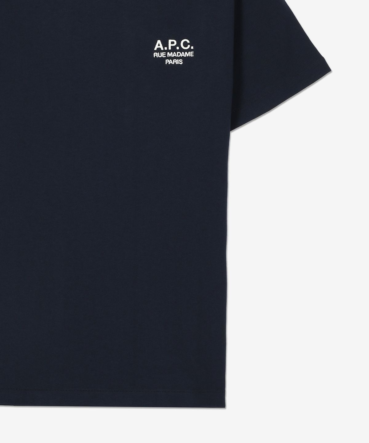 Tシャツ・カットソー A.P.C. Lou Madame Standard Fit Short Sleeve T-Shirt Dark Bei Tシャツ・カットソー A.P.C. Lou Madame Regular Fit Short