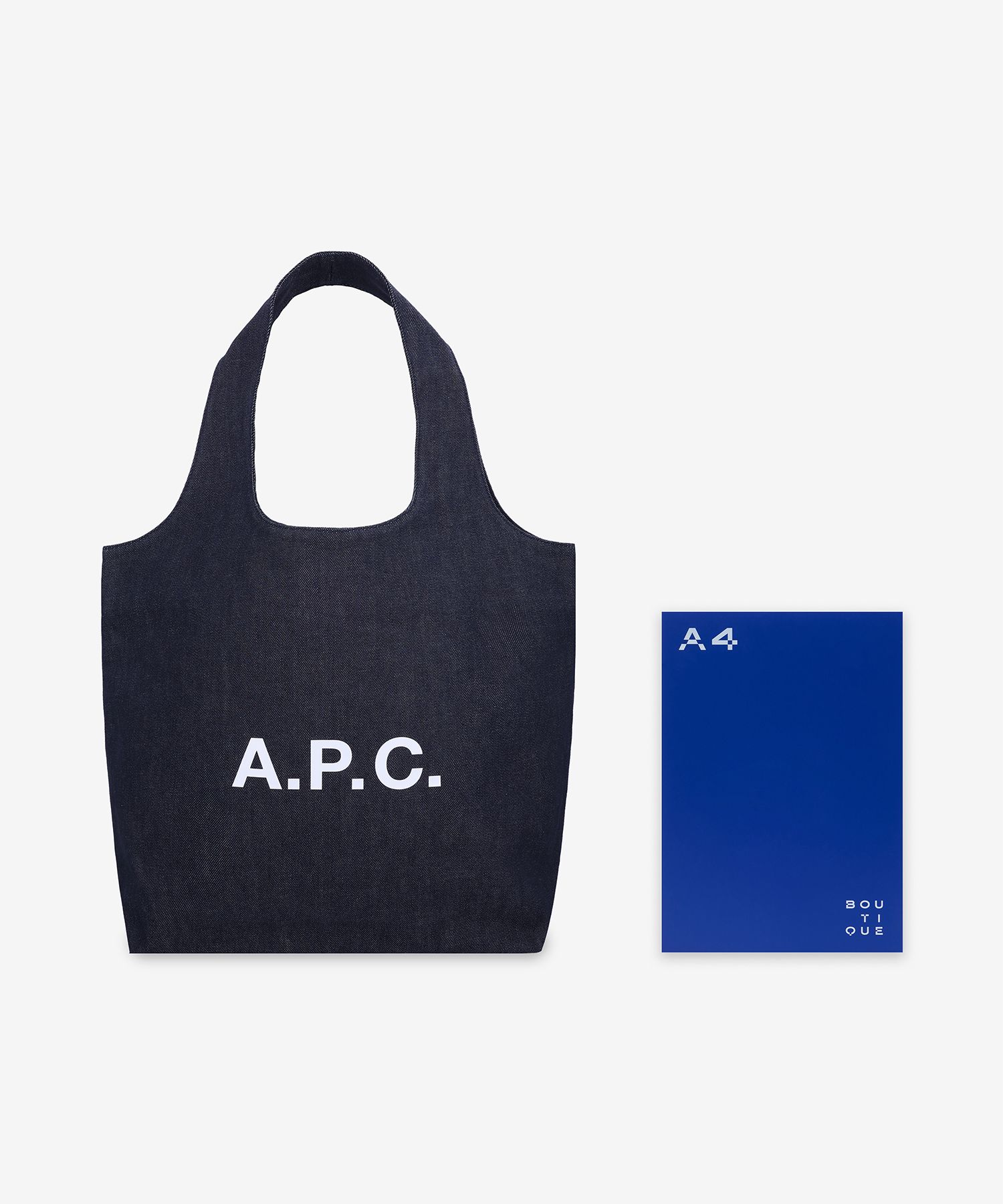 MUSINSA | A.P.C. Ninon Tote Bag - Indigo / COCSXM61565IAI