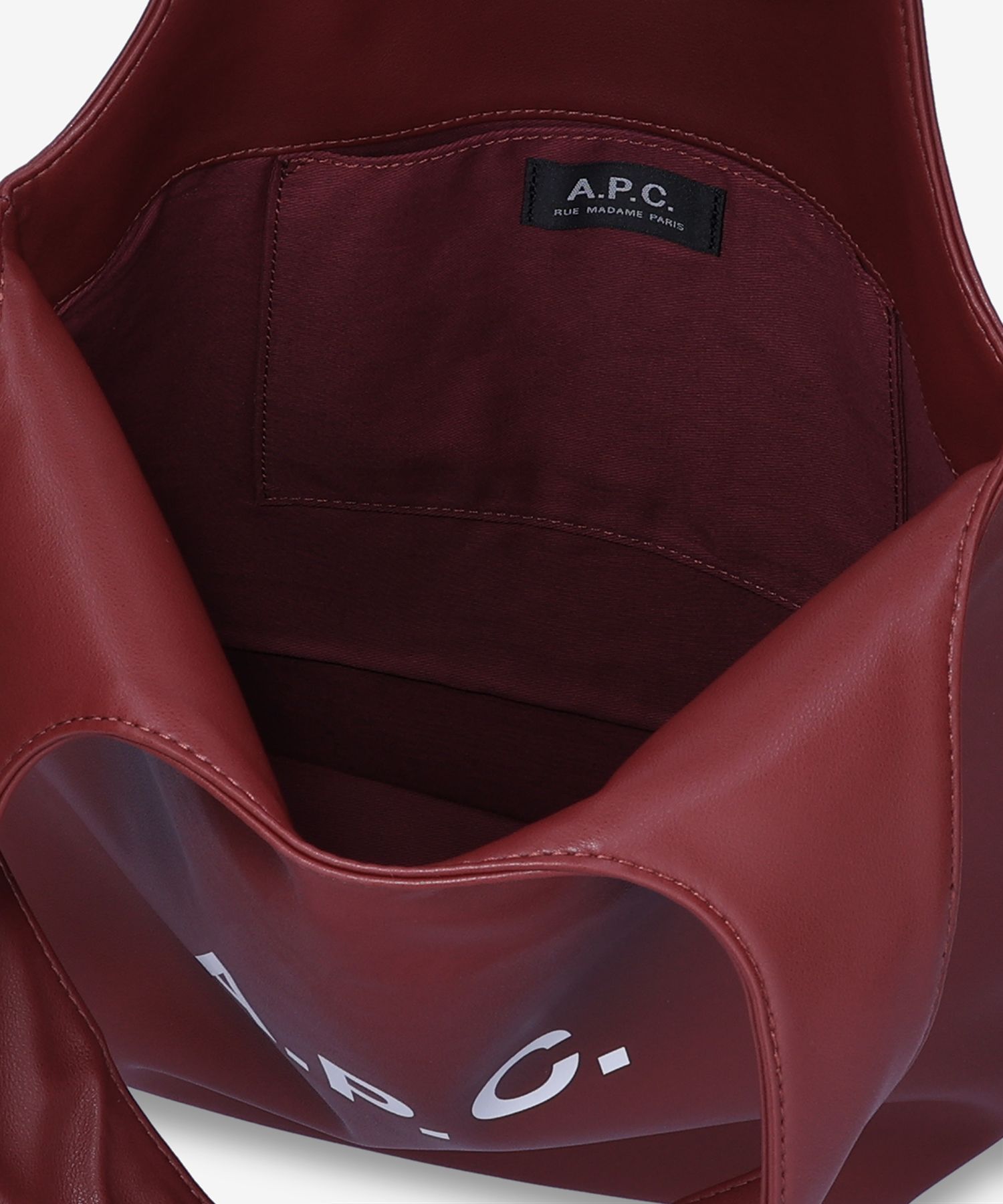 ★A.P.C.★ Small Ninnon Tote Bag Vino PUAATM61861GAE PUAATM6 MUSINSA | A.P.C. Small Ninnon Tote Bag - Vino / PUAATM61861GAE