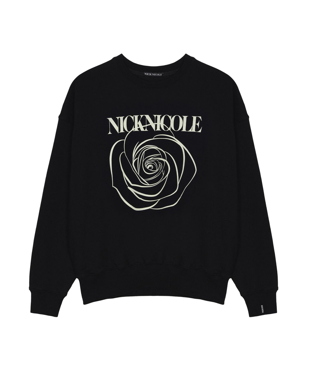 닉앤니콜(NICK&NICOLE) NICOLE ROSE PRINTING SWEATSHIRT_12 COLOR