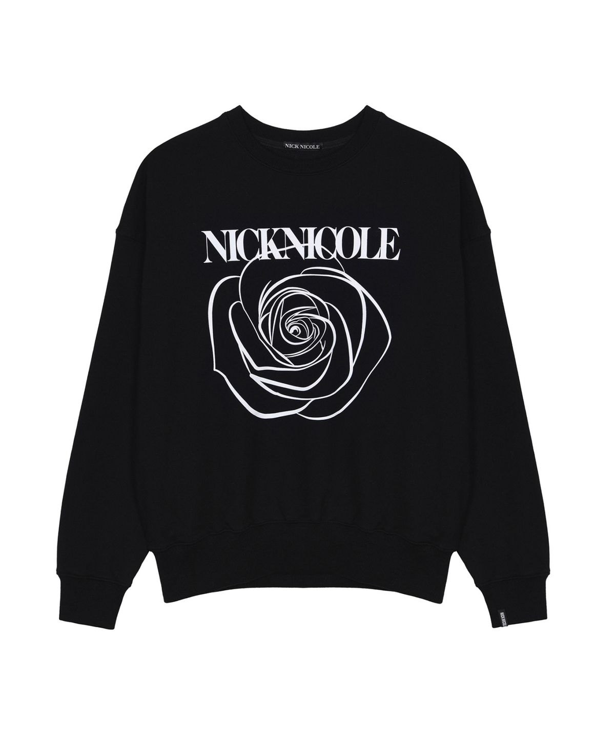 닉앤니콜(NICK&NICOLE) NICOLE ROSE PRINTING SWEATSHIRT_12 COLOR
