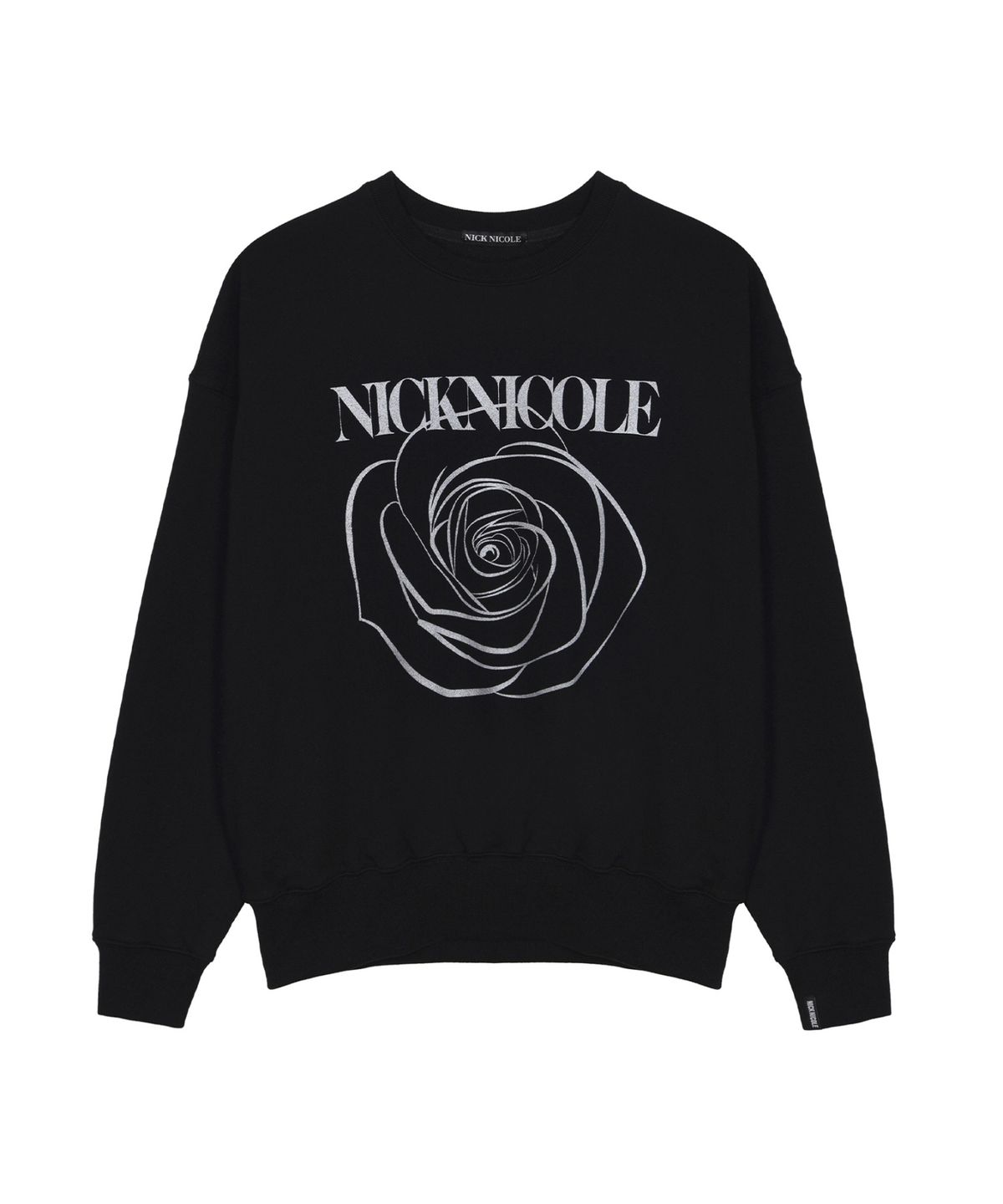 닉앤니콜(NICK&NICOLE) NICOLE ROSE PRINTING SWEATSHIRT_12 COLOR