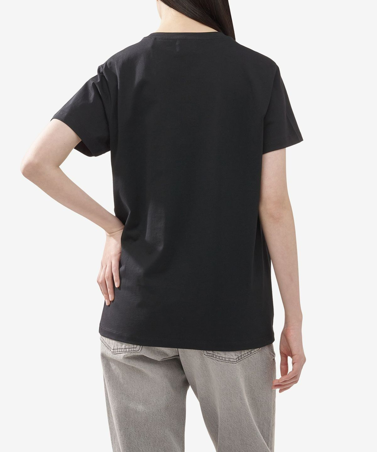 Tシャツ・カットソー Isabel Marant Abby Short Sleeve T-Shirt Black TS0070FAA1N98E MUSINSA | ISABEL MARANT Abby Short Sleeve T-Shirt - Black