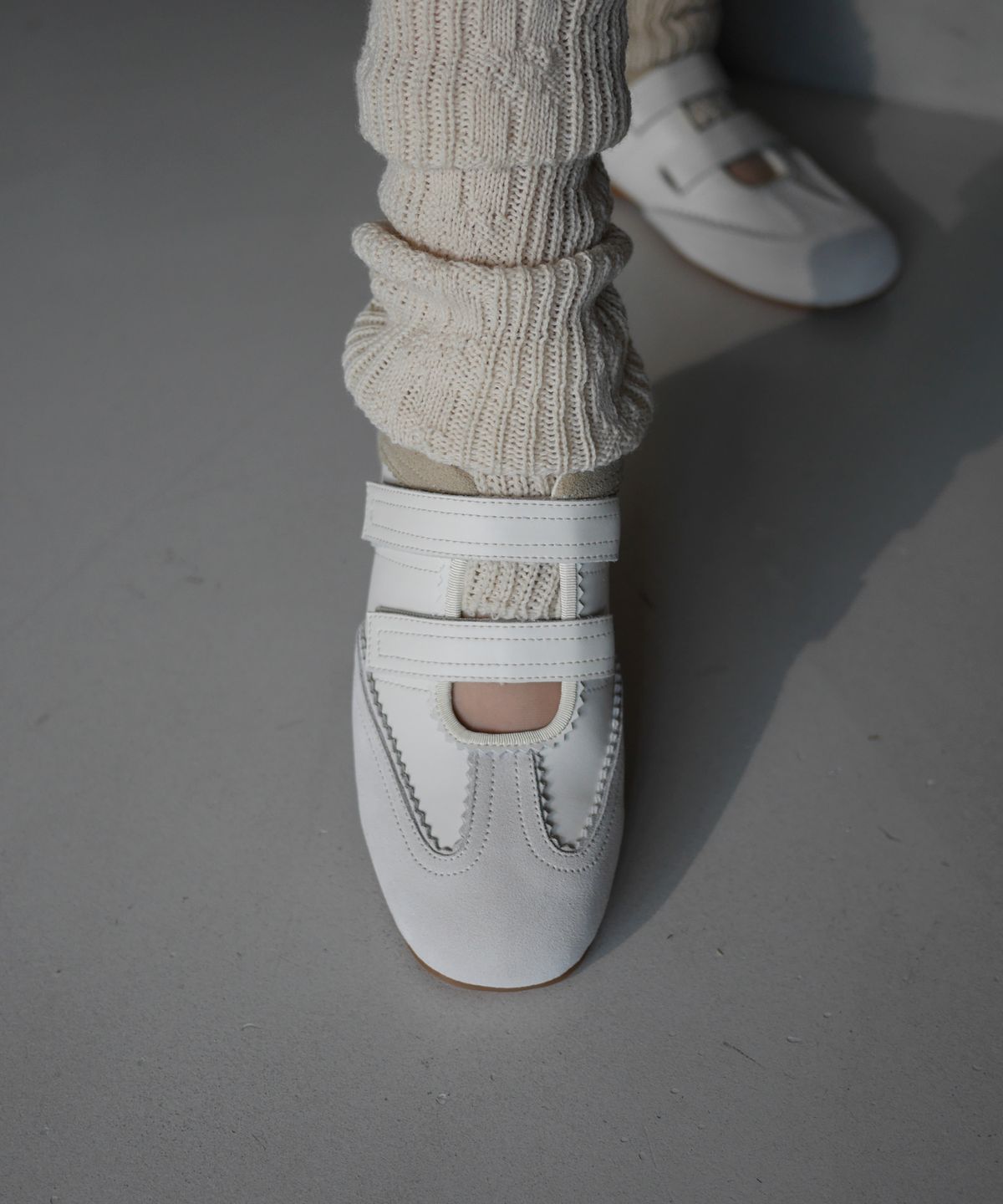 기호(KHIHO) TWIN VELCRO MARY JANE SNEAKERS / 3 COLORS