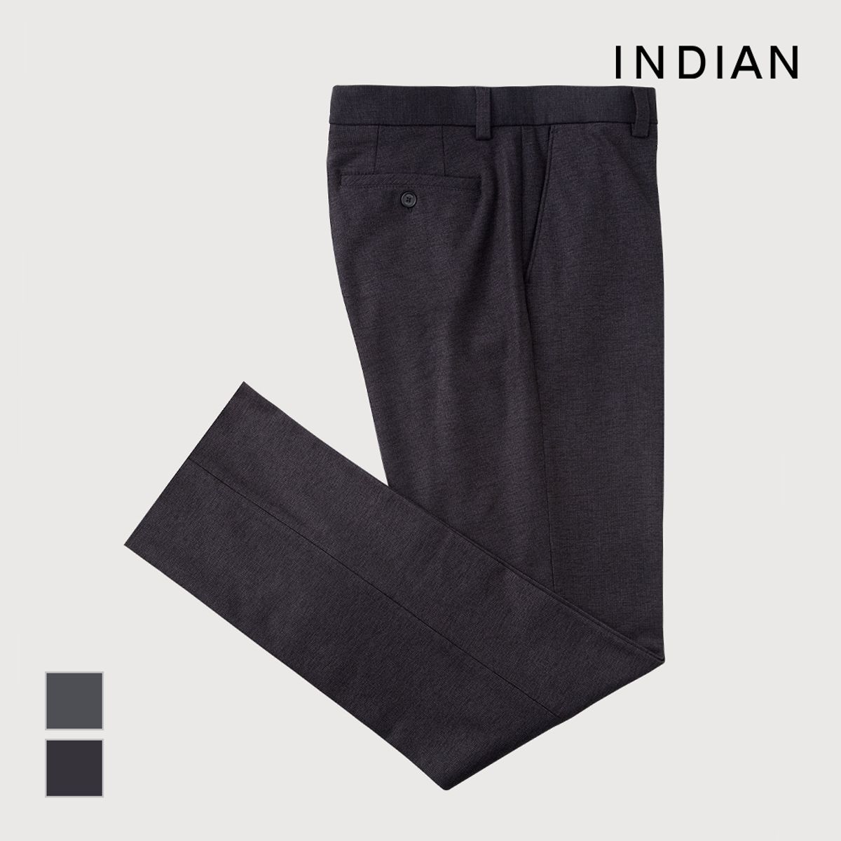 인디안(INDIAN) 트리코트프린트 본딩 팬츠_MITDLYWA101
