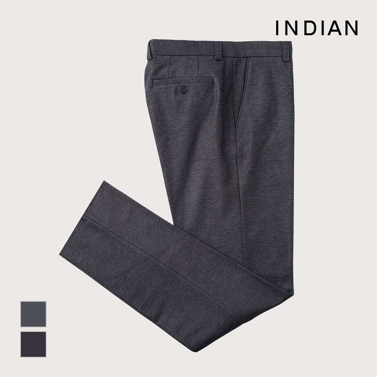 인디안(INDIAN) 트리코트프린트 본딩 팬츠_MITDLYWA101