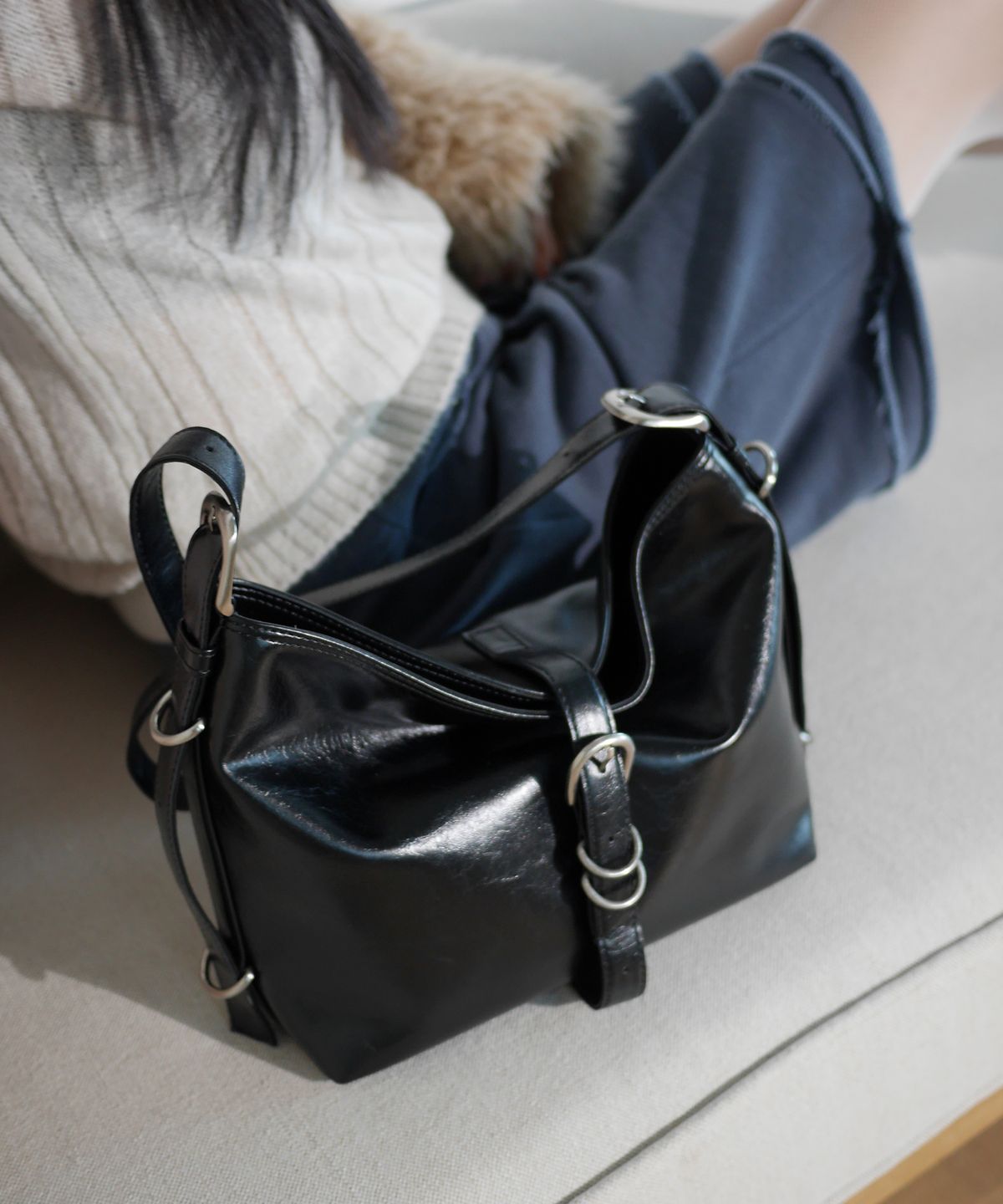 기호(KHIHO) DIDI BELTED MINI BAG(2-WAY) / 3 COLORS