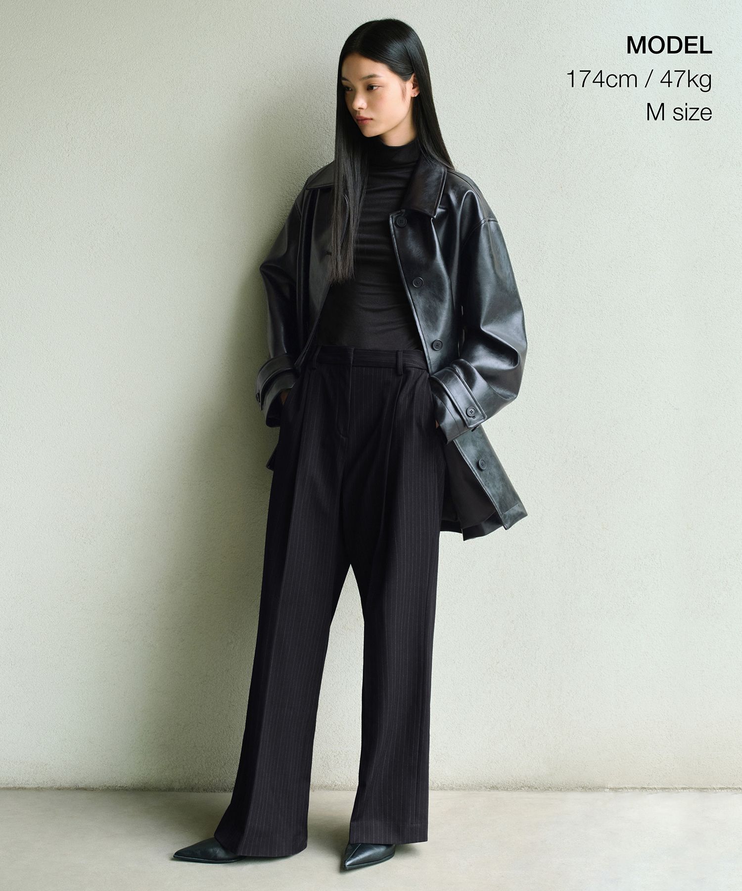 MUSINSA公式 | MUSINSA STANDARD WOMAN Women's Synthetic Leather Car