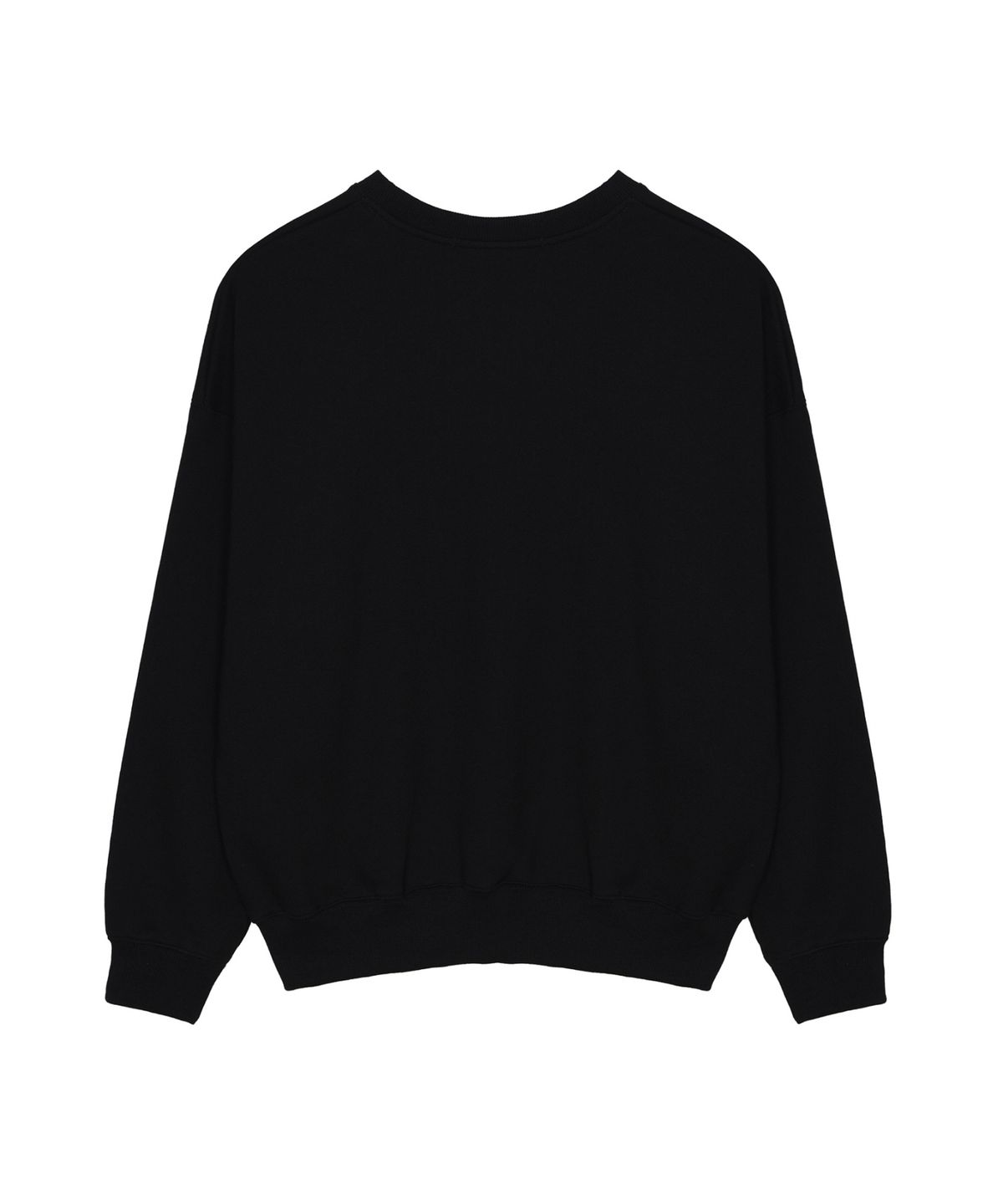 닉앤니콜(NICK&NICOLE) VOLUME NICOLE ROSE SWEATSHIRT_BLACK PINK