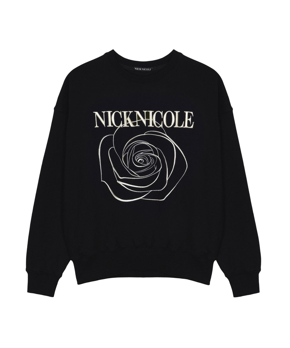닉앤니콜(NICK&NICOLE) VOLUME NICOLE ROSE SWEATSHIRT_13 COLOR