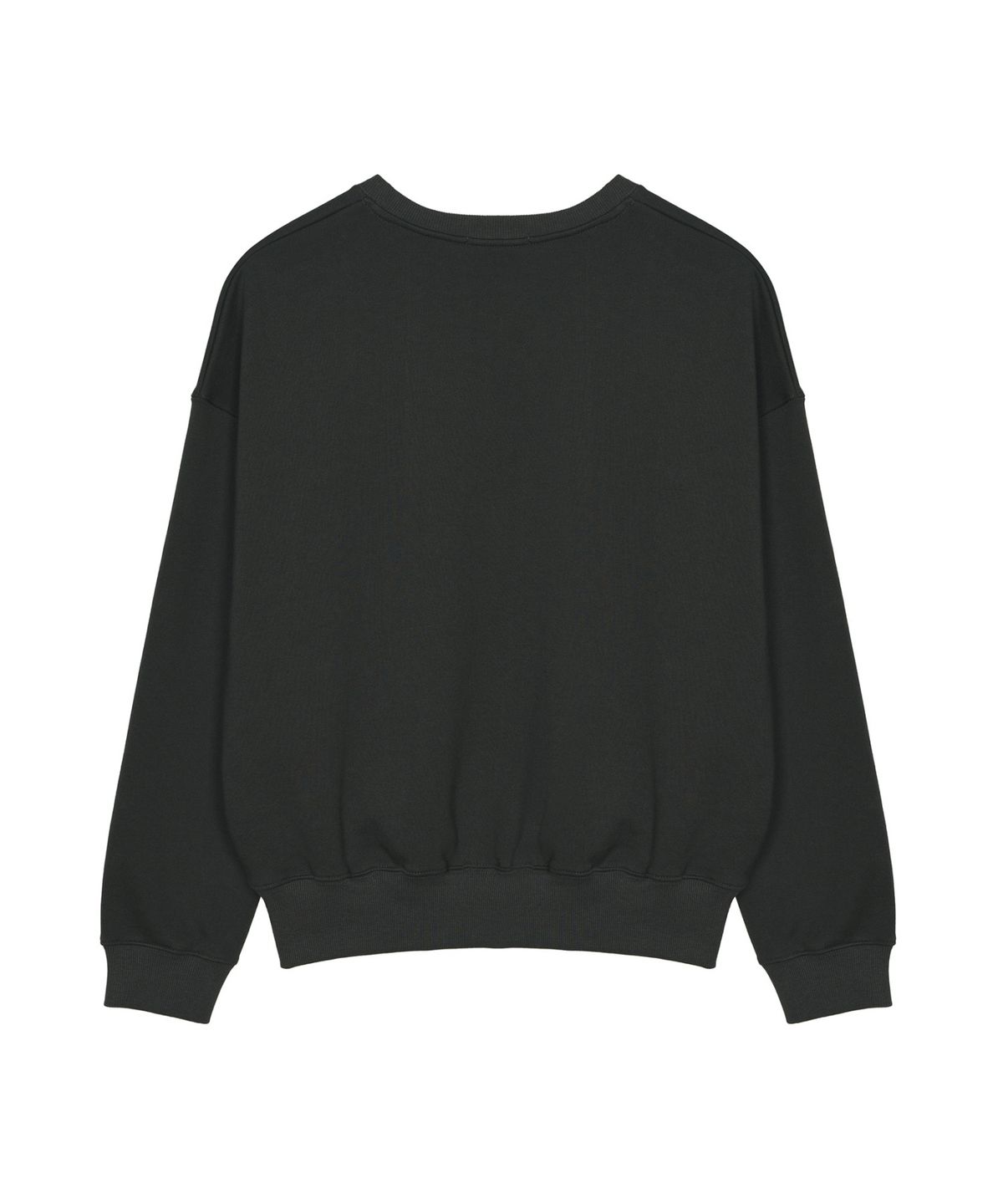 닉앤니콜(NICK&NICOLE) VOLUME NICOLE ROSE SWEATSHIRT_CHARCOAL