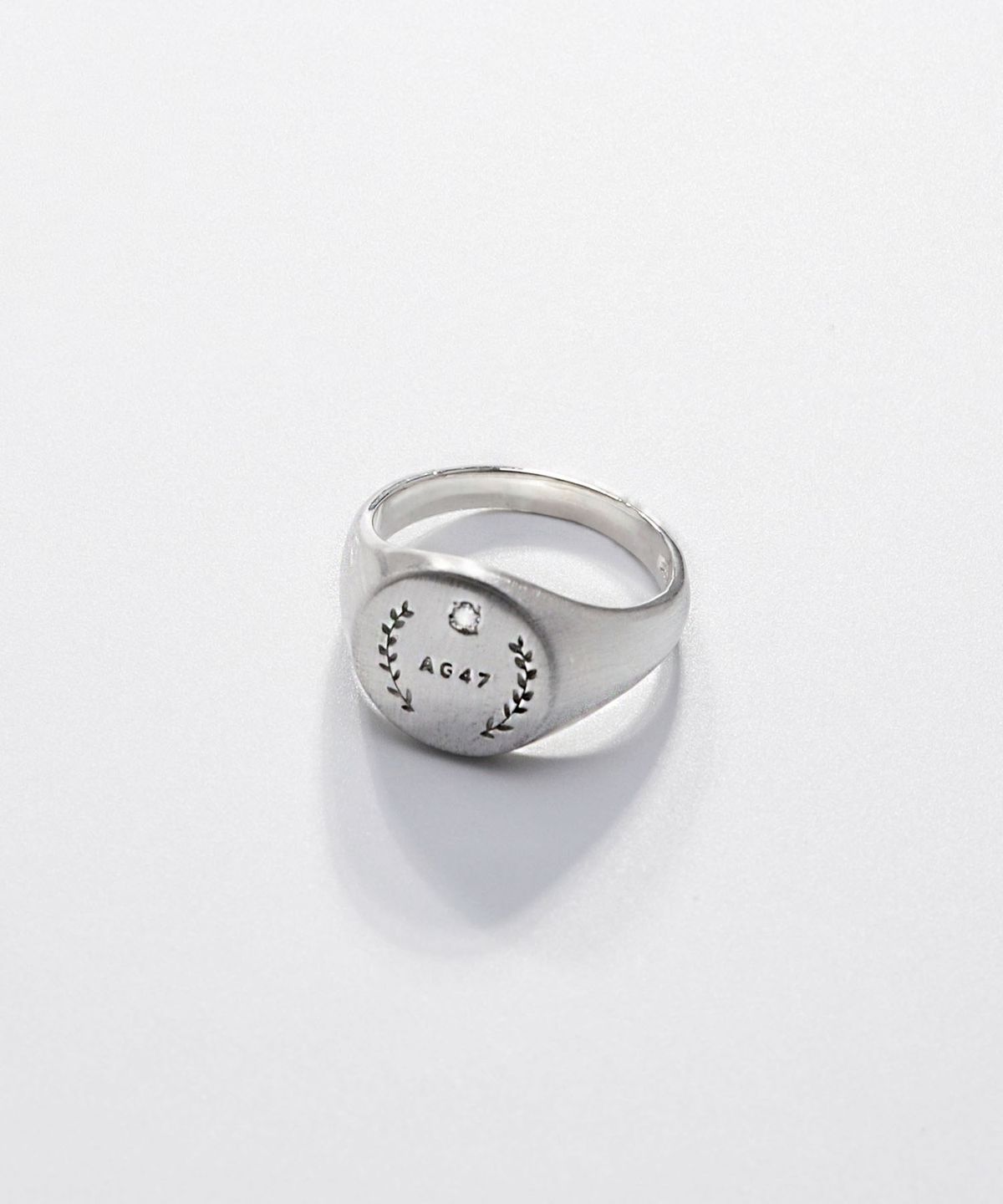 에이지47(AG47) N.è-R-01 Cubic Point Ring
