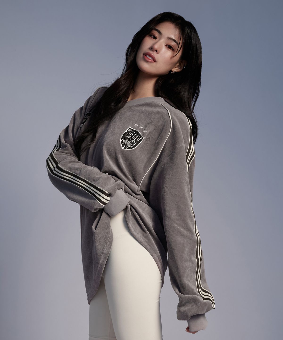 원알엠(ONERM) 헤리티지 테리 풋볼 져지 Gray