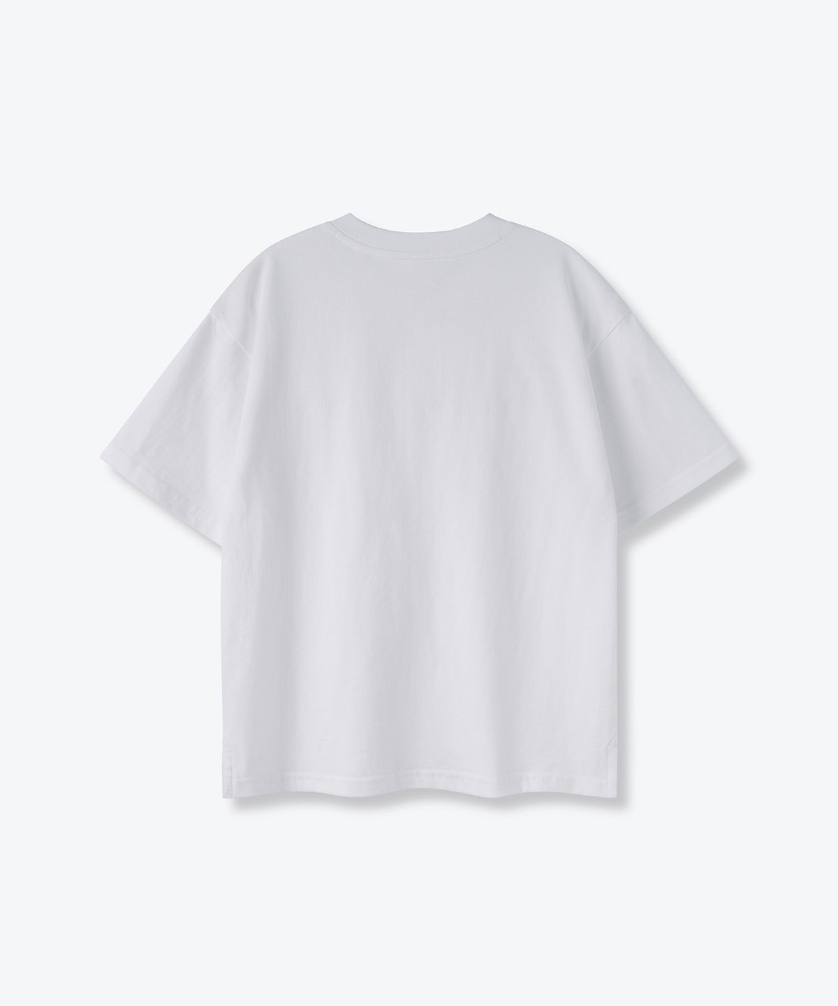 무신사 스탠다드 키즈(MUSINSA STANDARD KIDS) 오버사이즈 헨리 넥 티셔츠 [화이트]