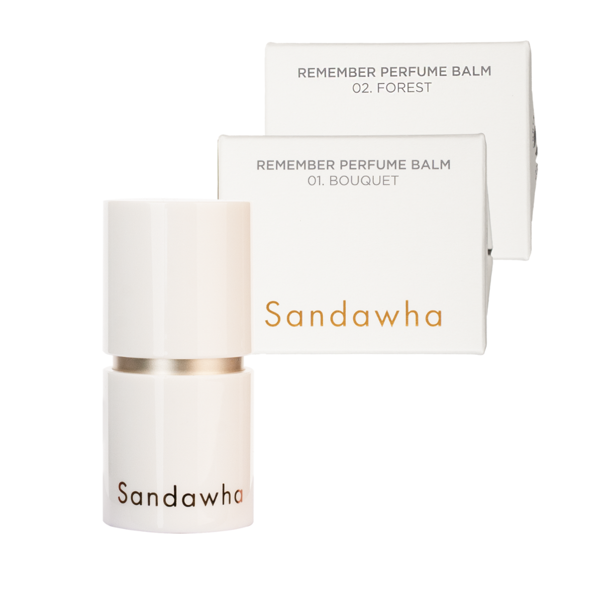 산다화(SANDAWHA) 고체 향수 리멤버 퍼퓸 밤 5.6g (1호 부케 / 2호 포레스트)