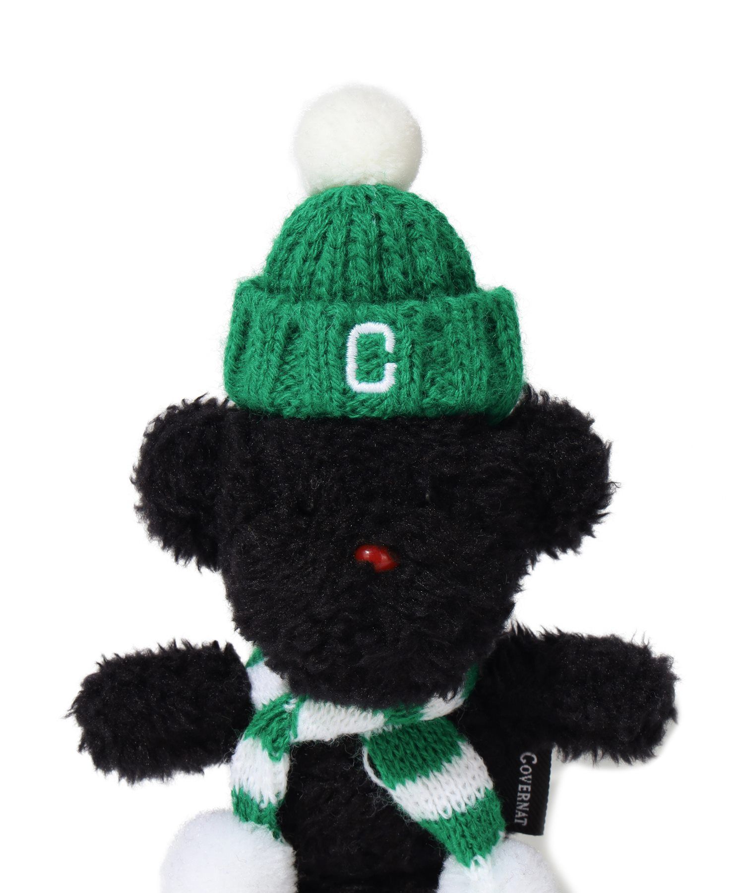 MUSINSA公式 | COVERNAT Christmas Kirby Bear Keyring Black