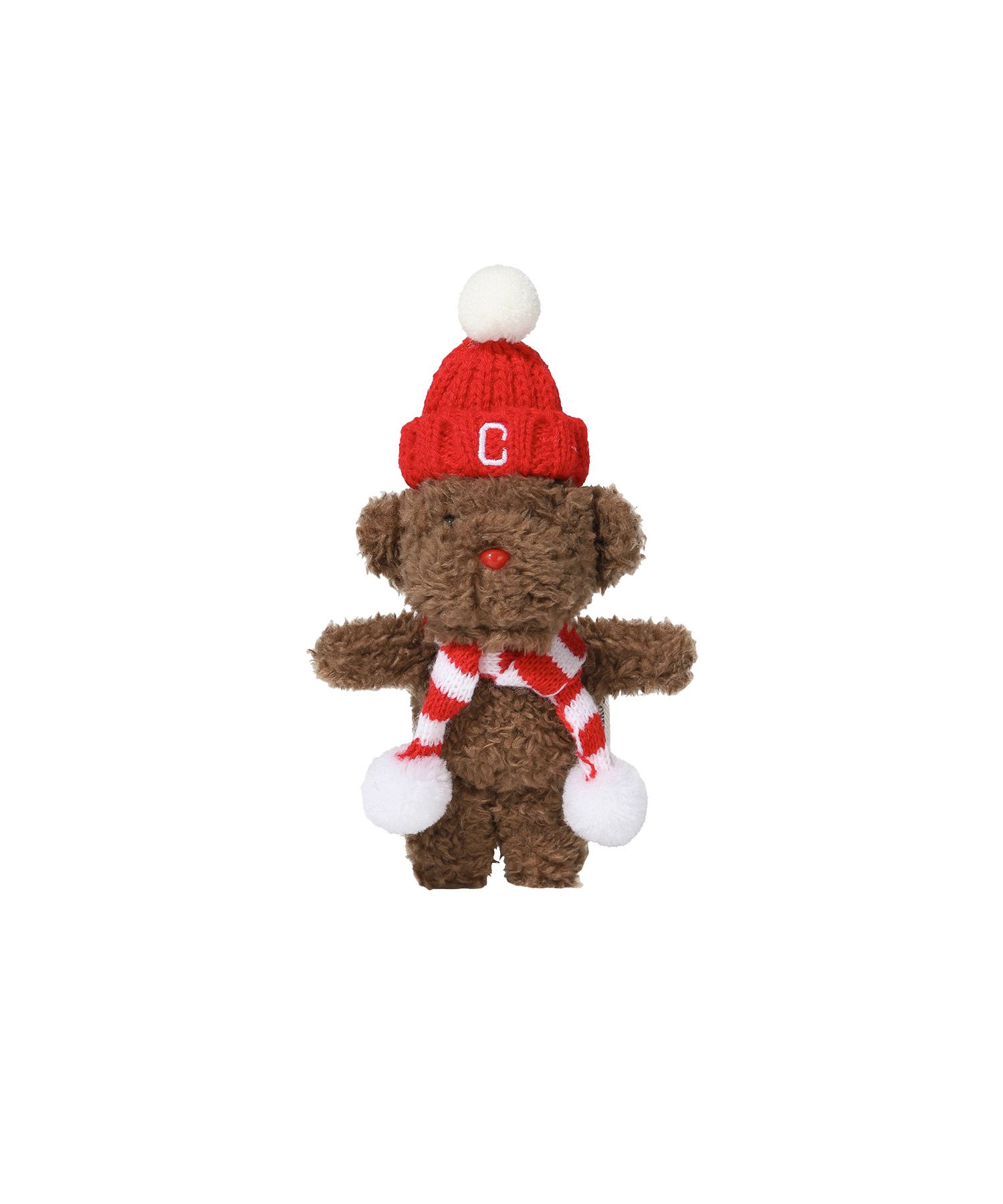 MUSINSA | COVERNAT Christmas Kirby Bear Keyring Brown