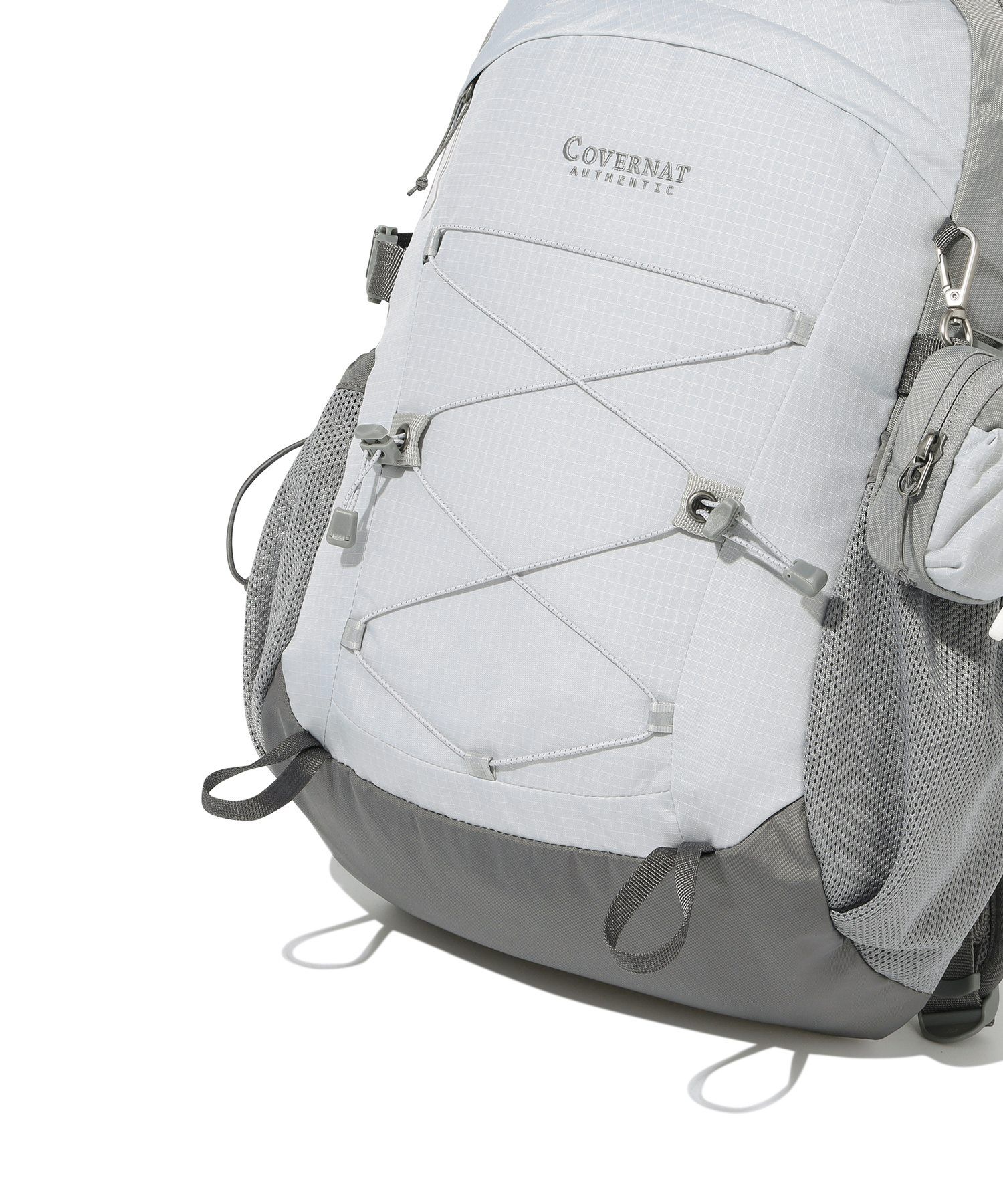 MUSINSA | COVERNAT Light String Backpack Gray