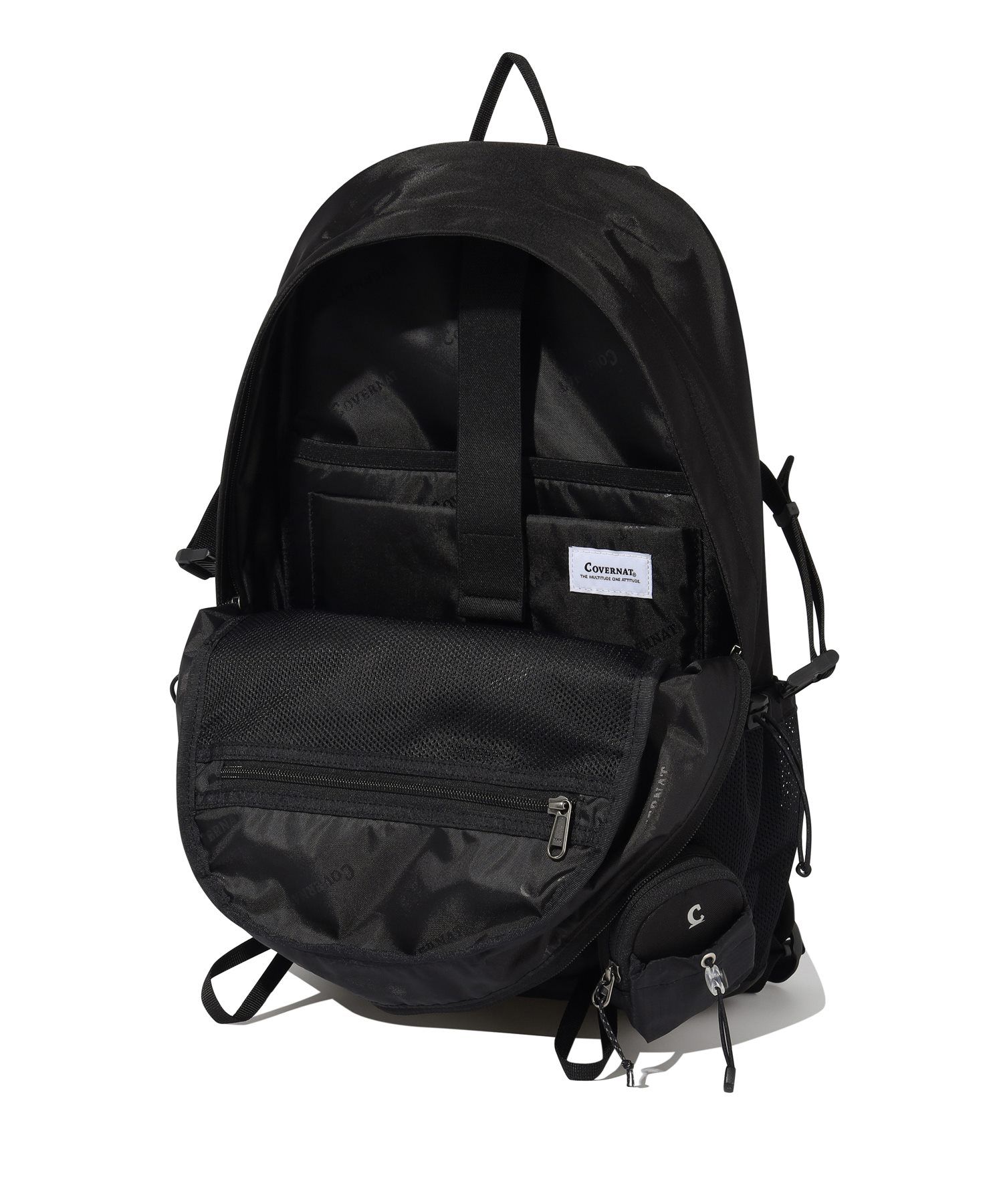 バックパック・リュック COVERNAT Light String Backpack HS5D0055 MUSINSA | COVERNAT Light String Backpack Black